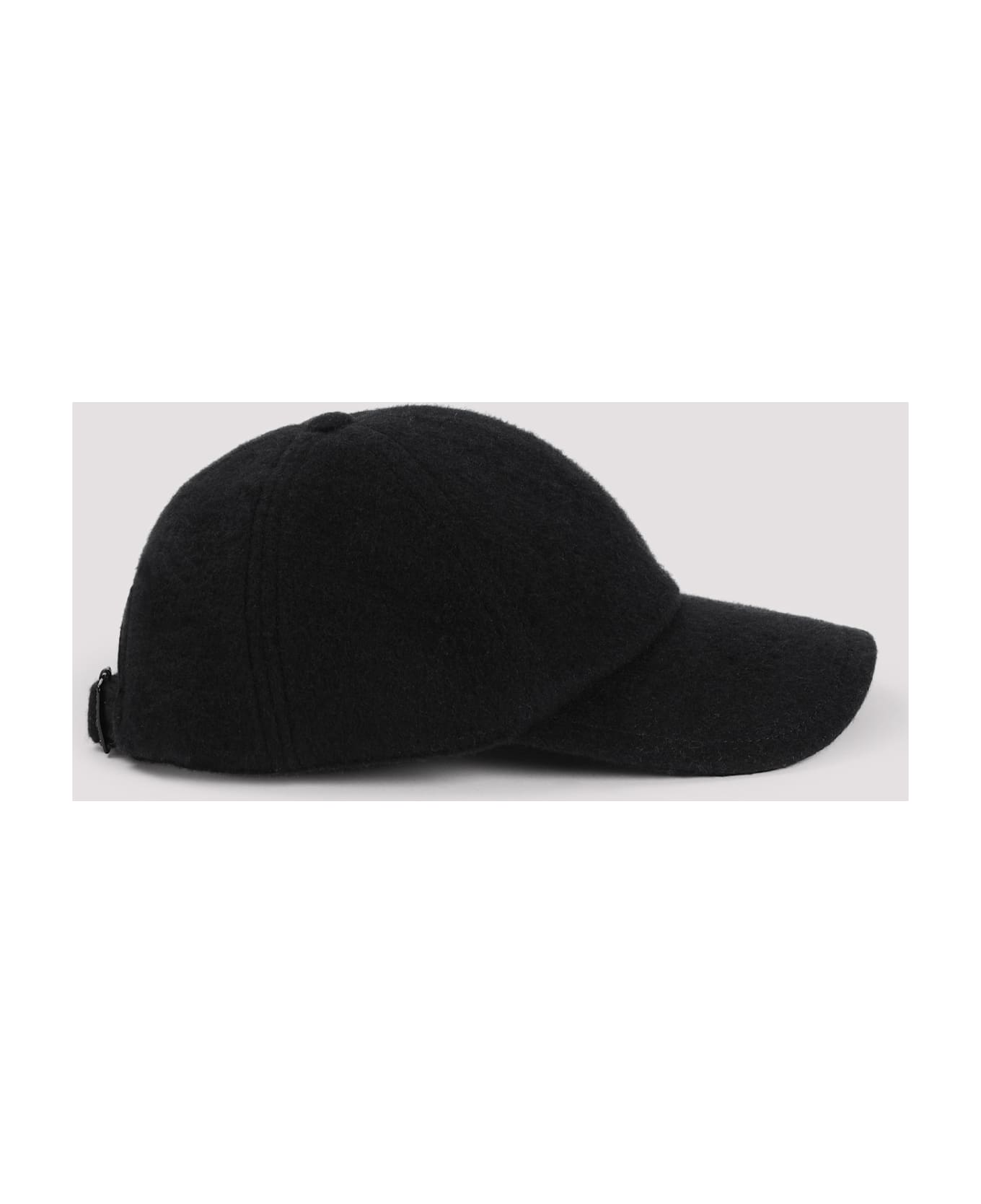 Saint Laurent Sl Embroidered Hat - Nero