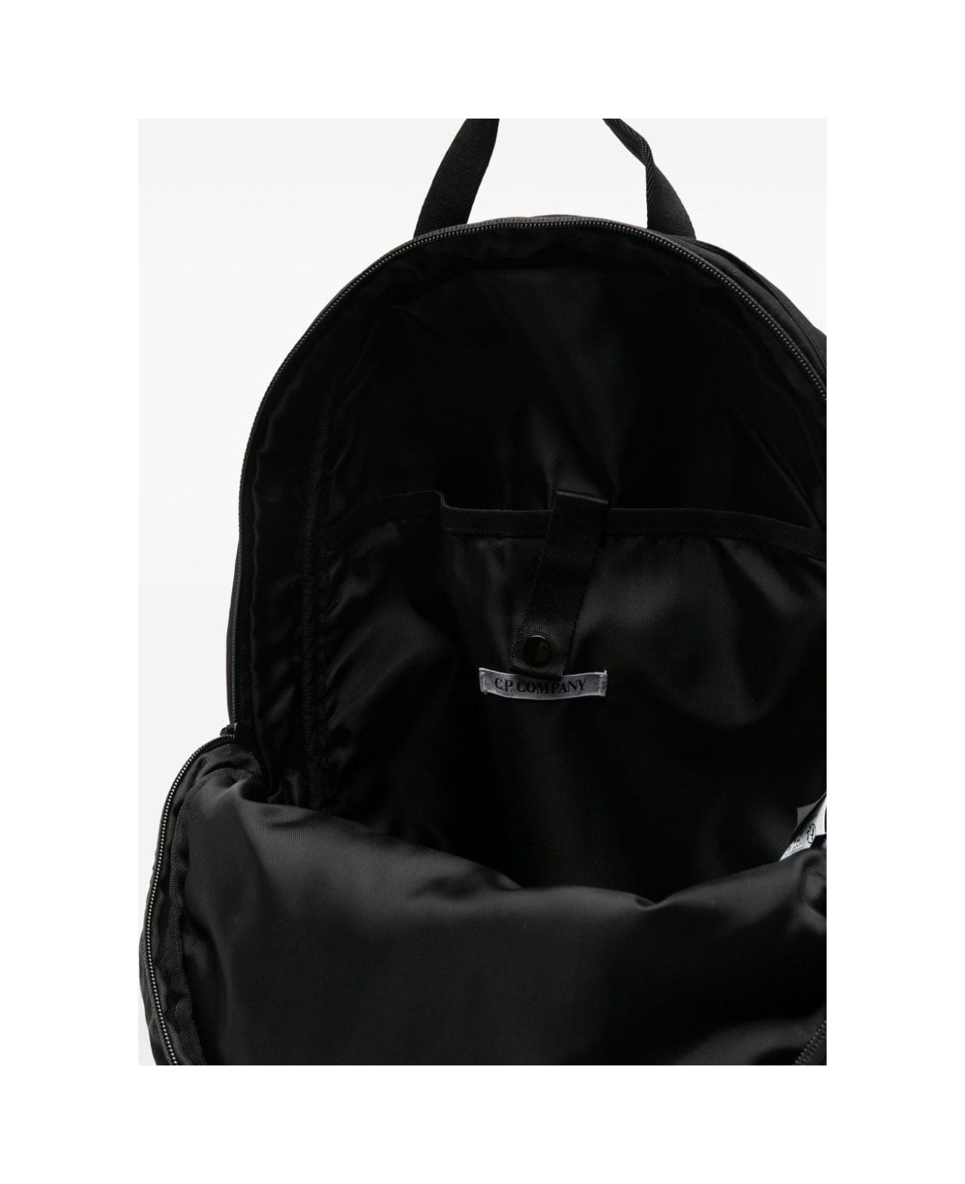 C.P. Company Undersixteen Laptop Backpack With Application - Black アクセサリー＆ギフト