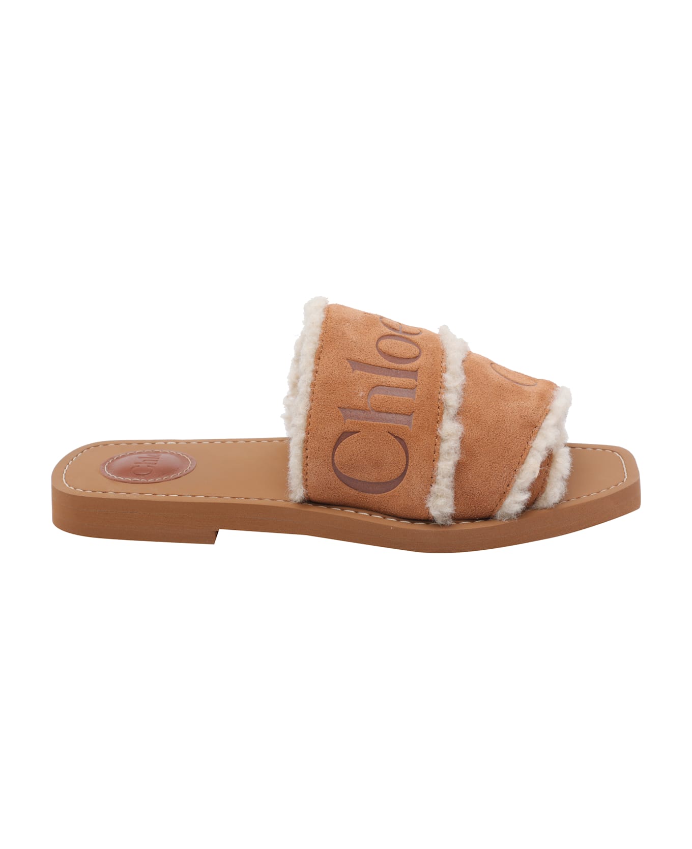 Chloé Woody Sandals - Brown