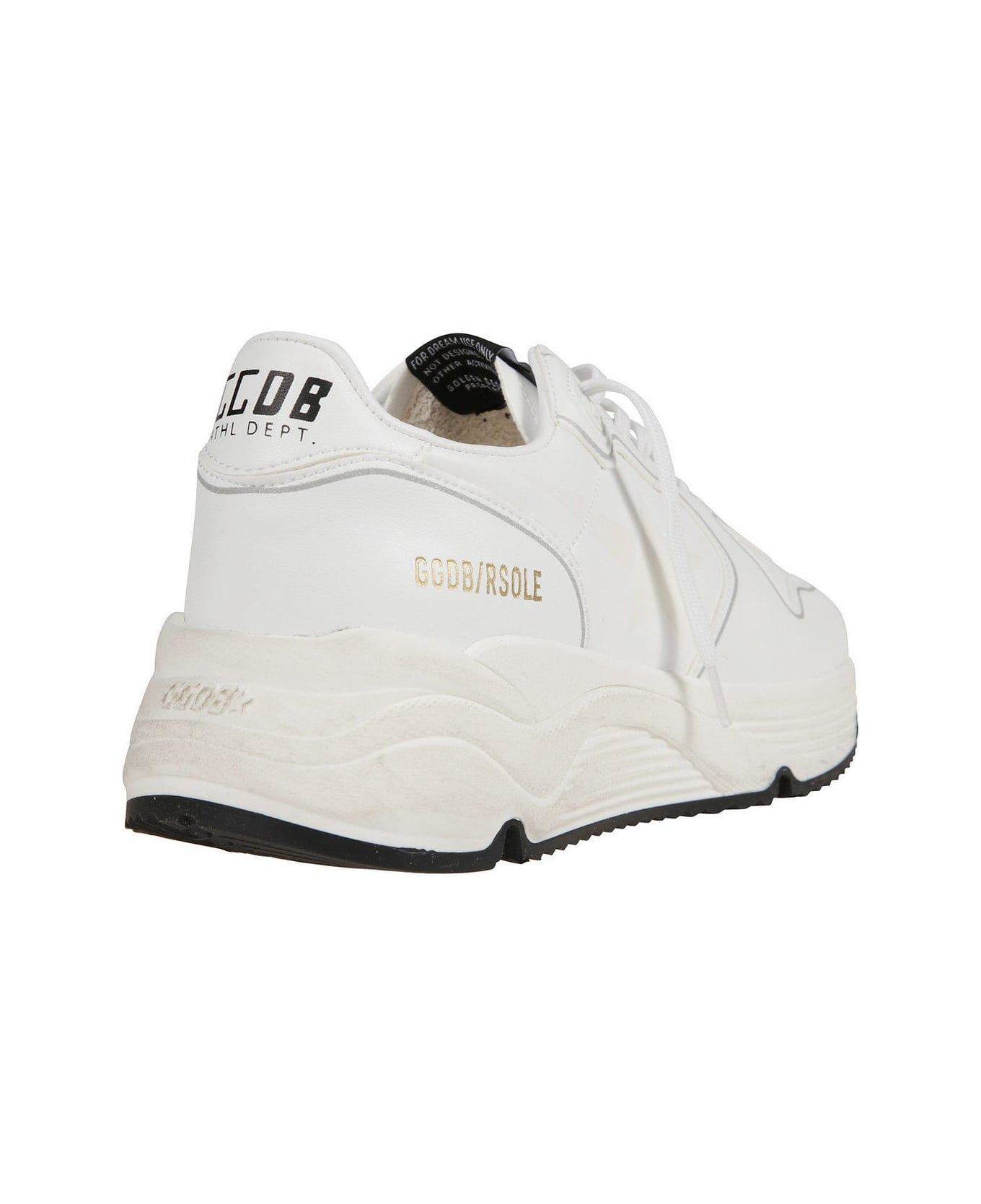 Golden Goose Running Sole Lace-up Sneakers - Bianco