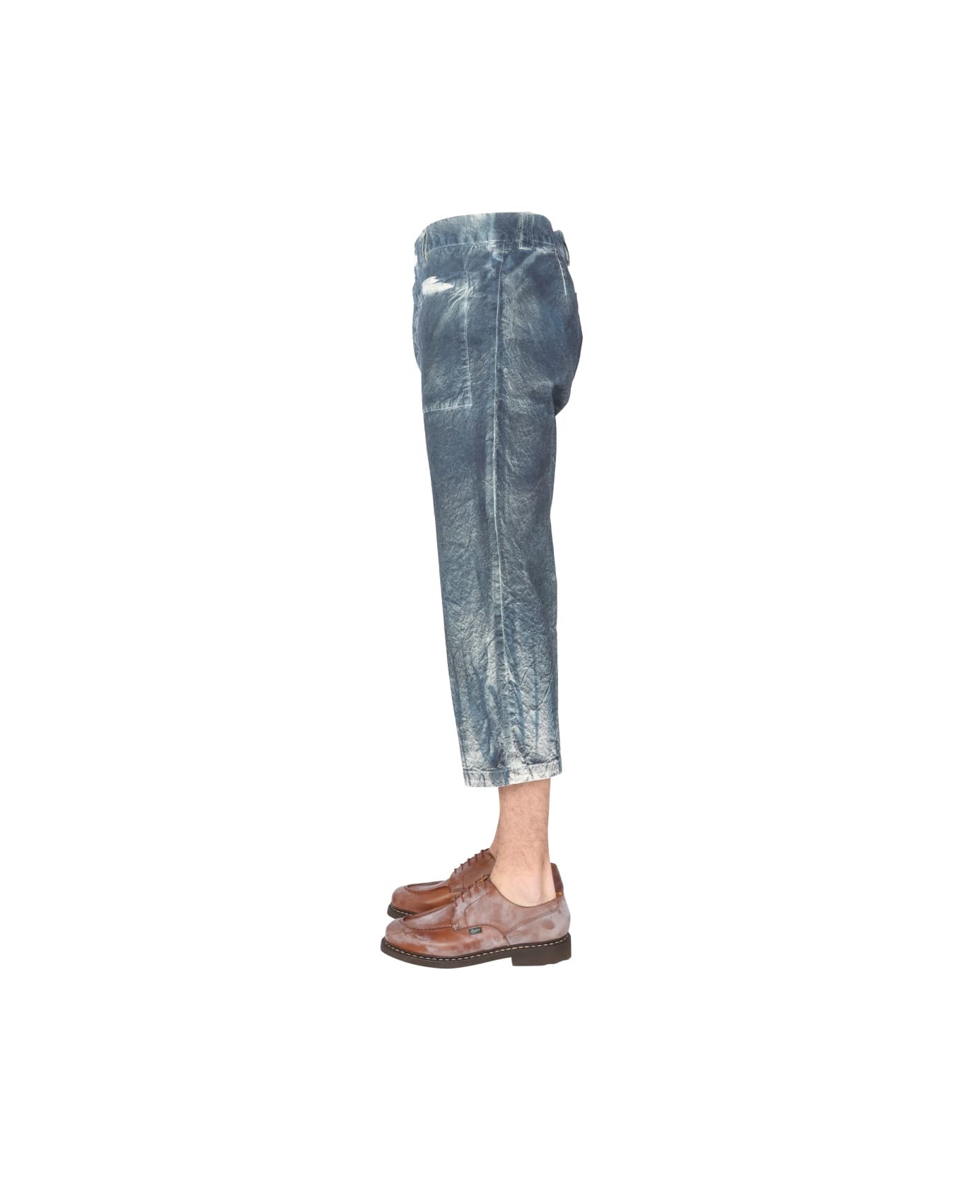 Sunnei Straight Trousers - BLUE