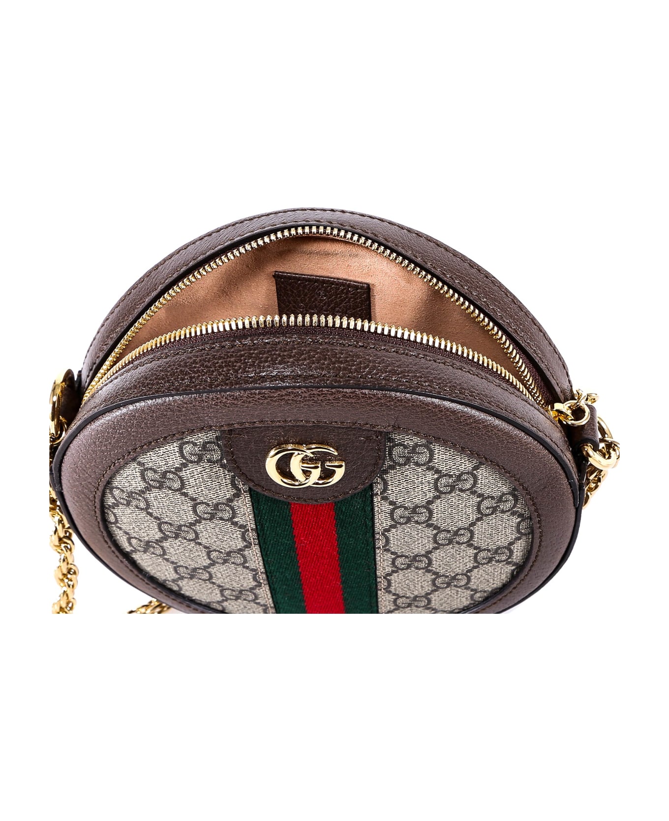 Gucci 'ophidia' Crossbody Bag - Beige