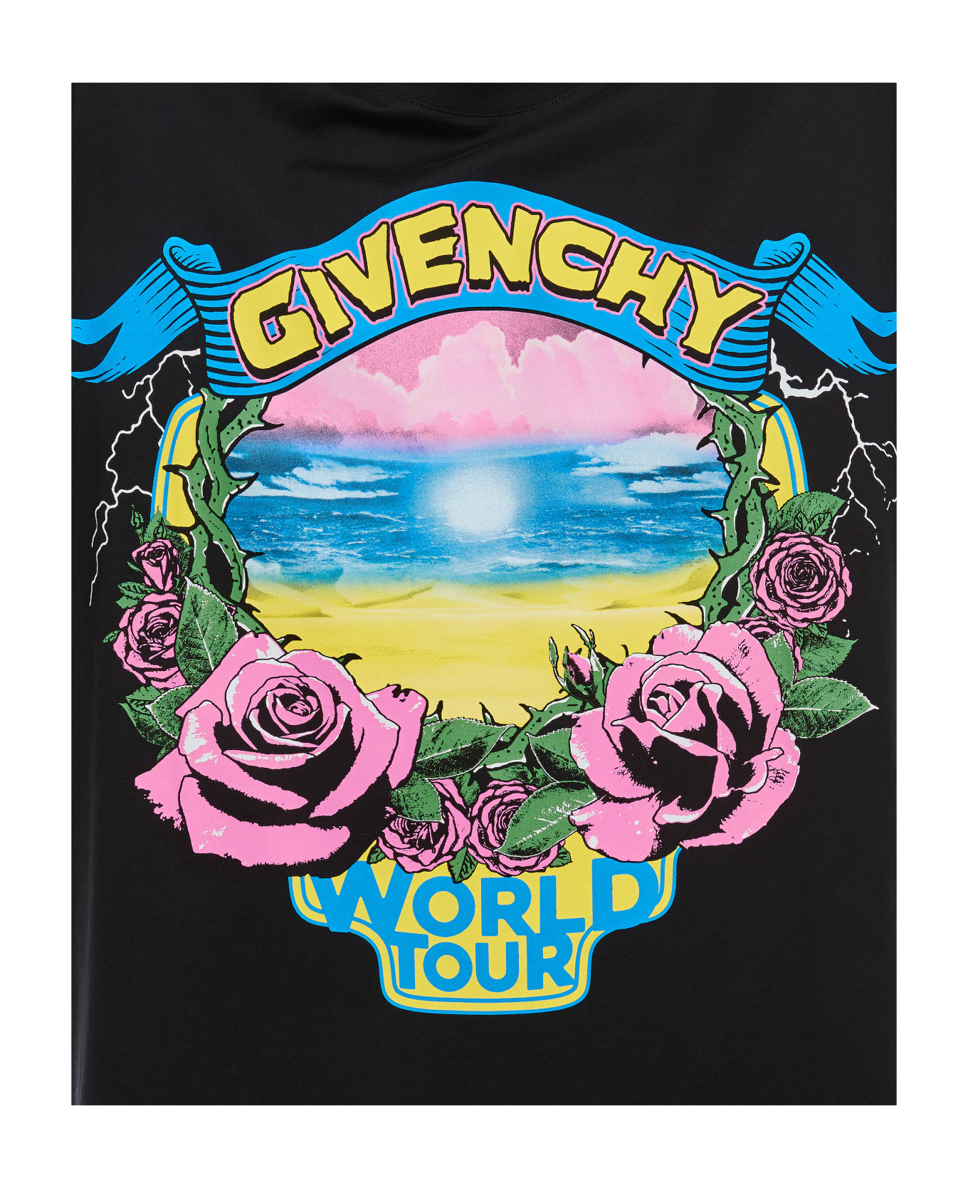 Givenchy Cotton T-shirt - Black シャツ