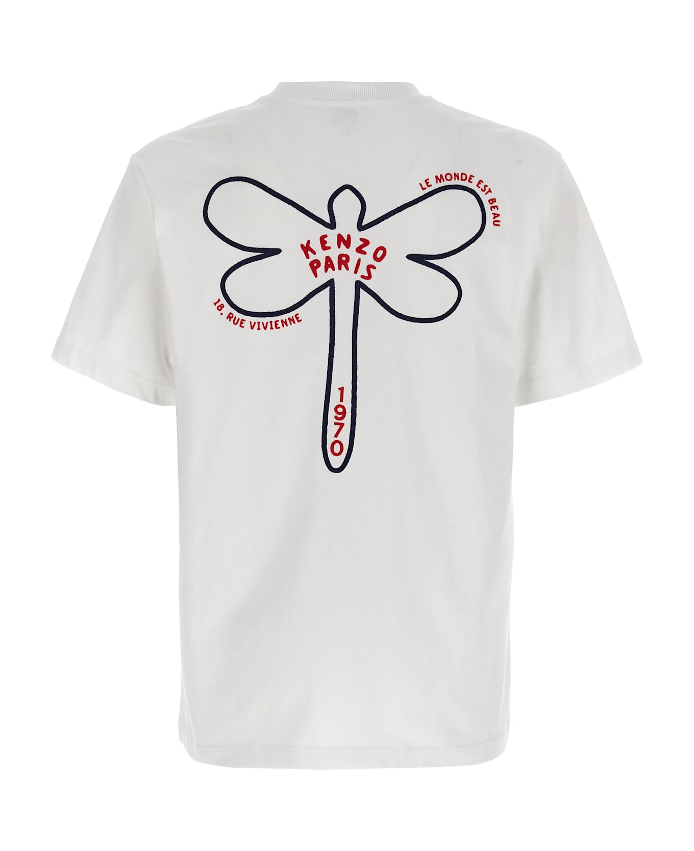 Kenzo T-shirt With Logo - Blanc Casse