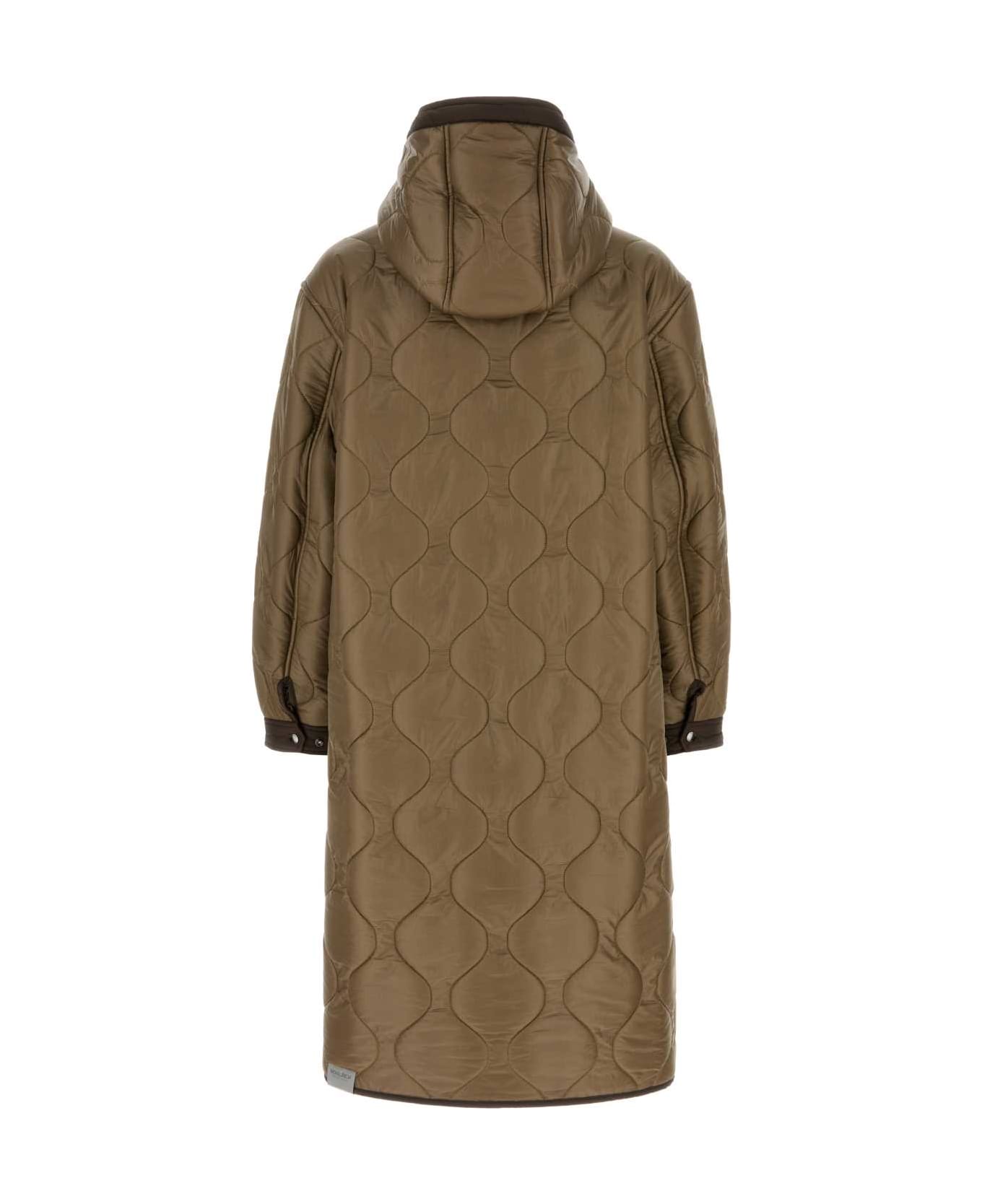 Woolrich Khaki Polyester Todd Snyder For Woolrich Black Label Padded Jacket - TAUPE