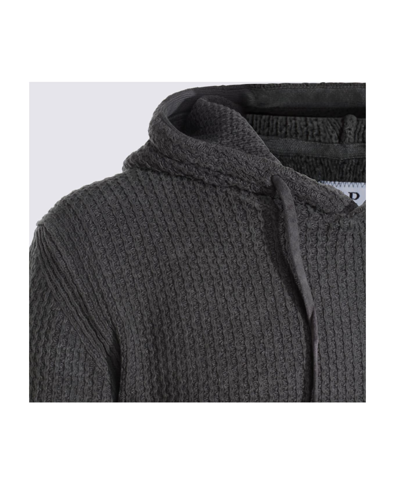 C.P. Company Dark Grey Cotton Knitwear - DARK SHADOW