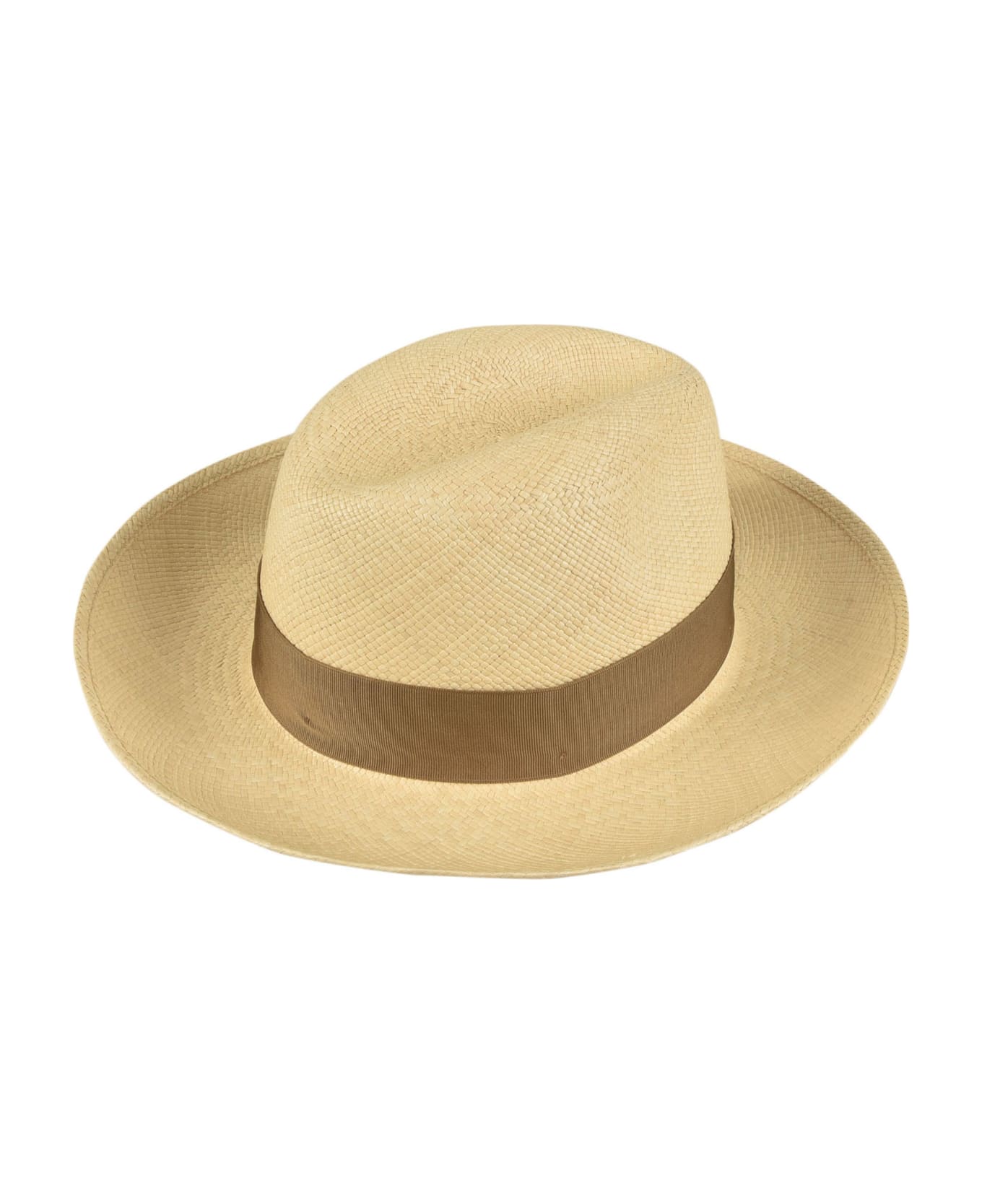 Borsalino Woven Round Hat - 7149