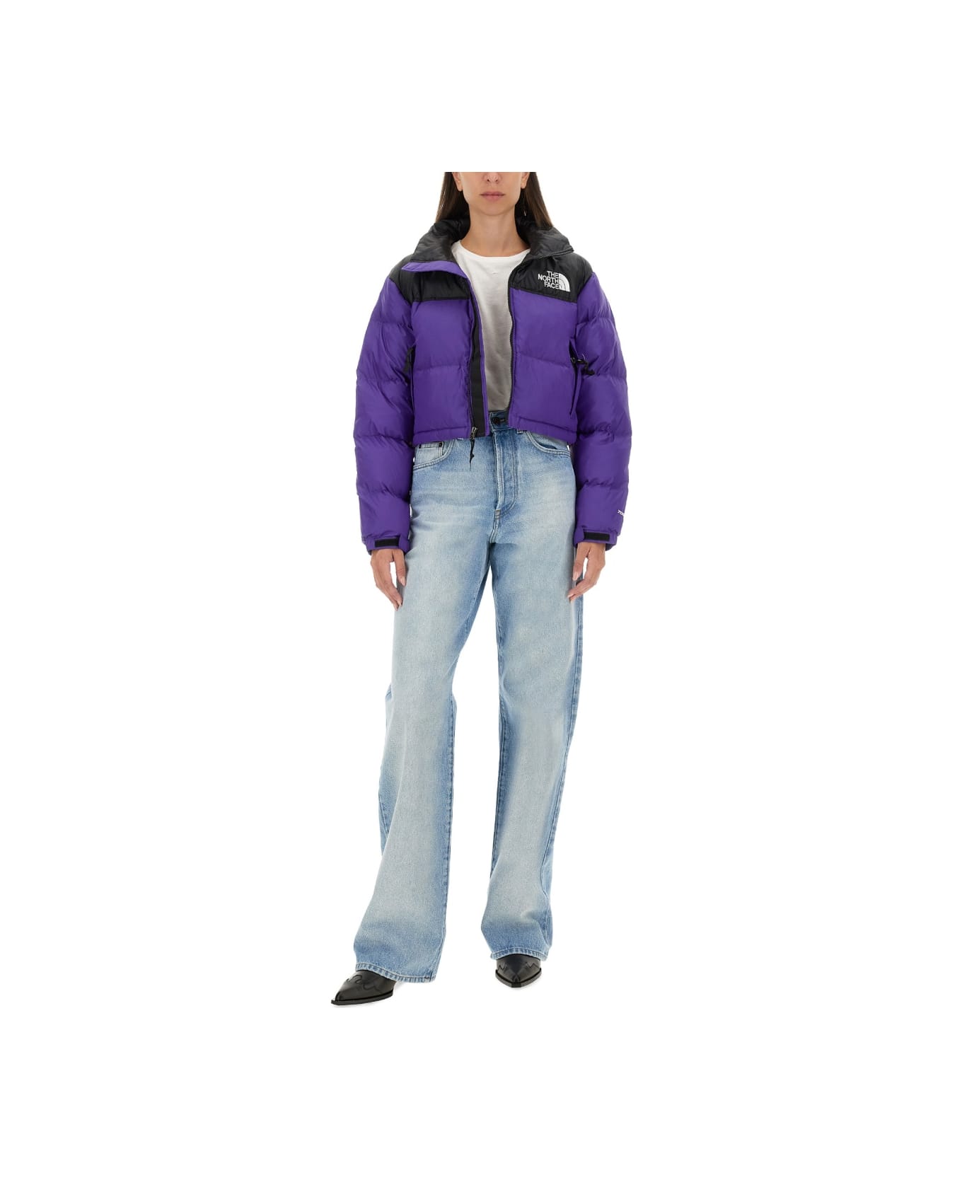 The North Face Nuptse Short Jacket - PURPLE