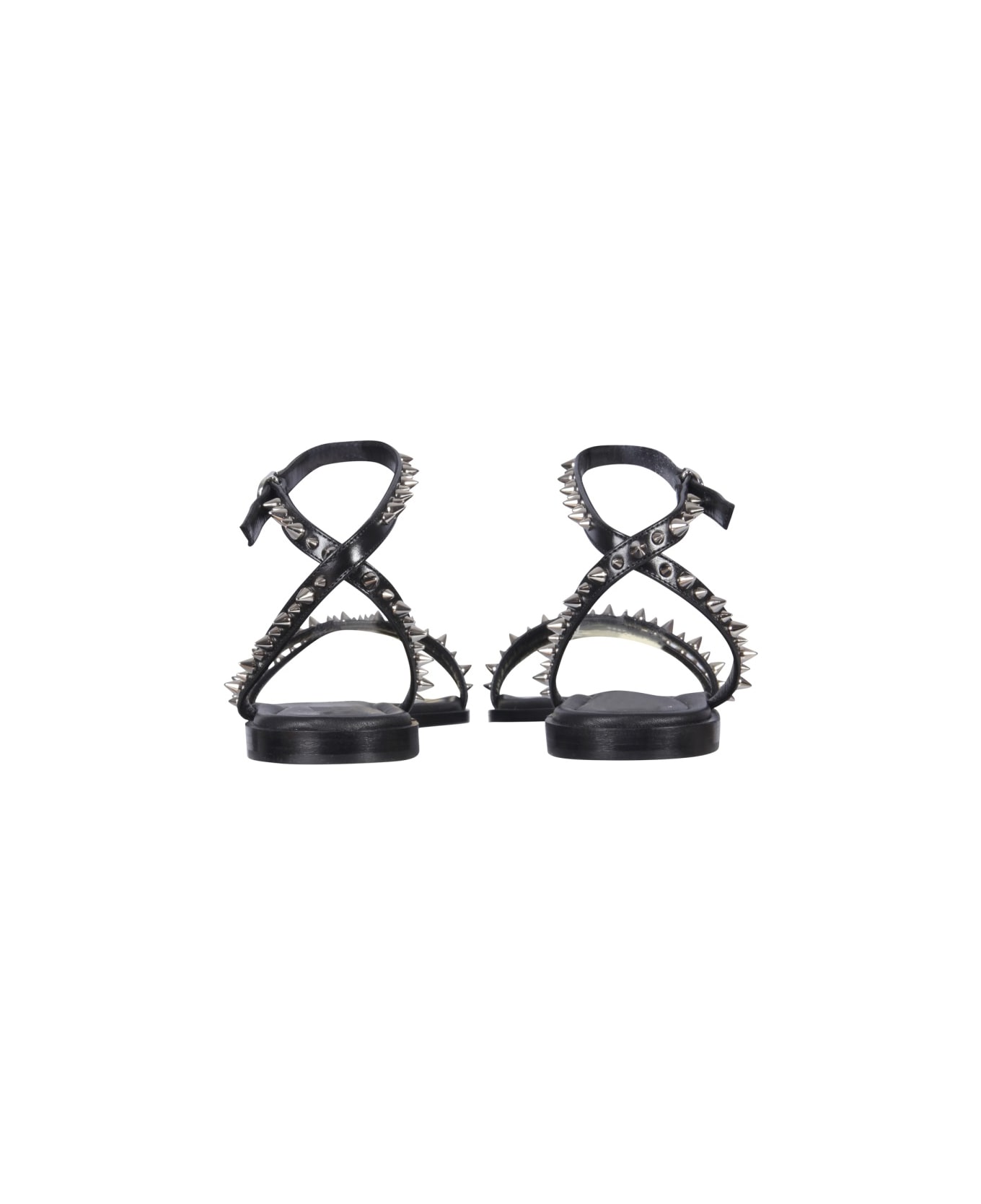 Alexander McQueen Studded Sandals - BLACK サンダル