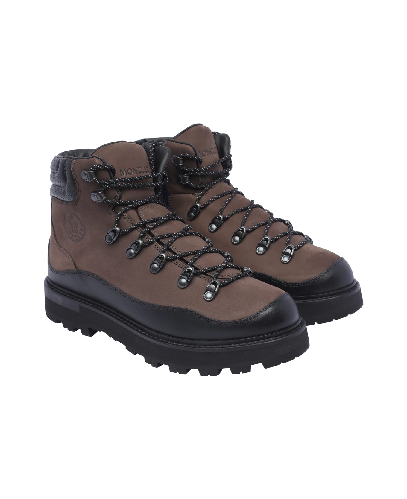 Moncler Peka Trek Hiking Boots - Brown ブーツ