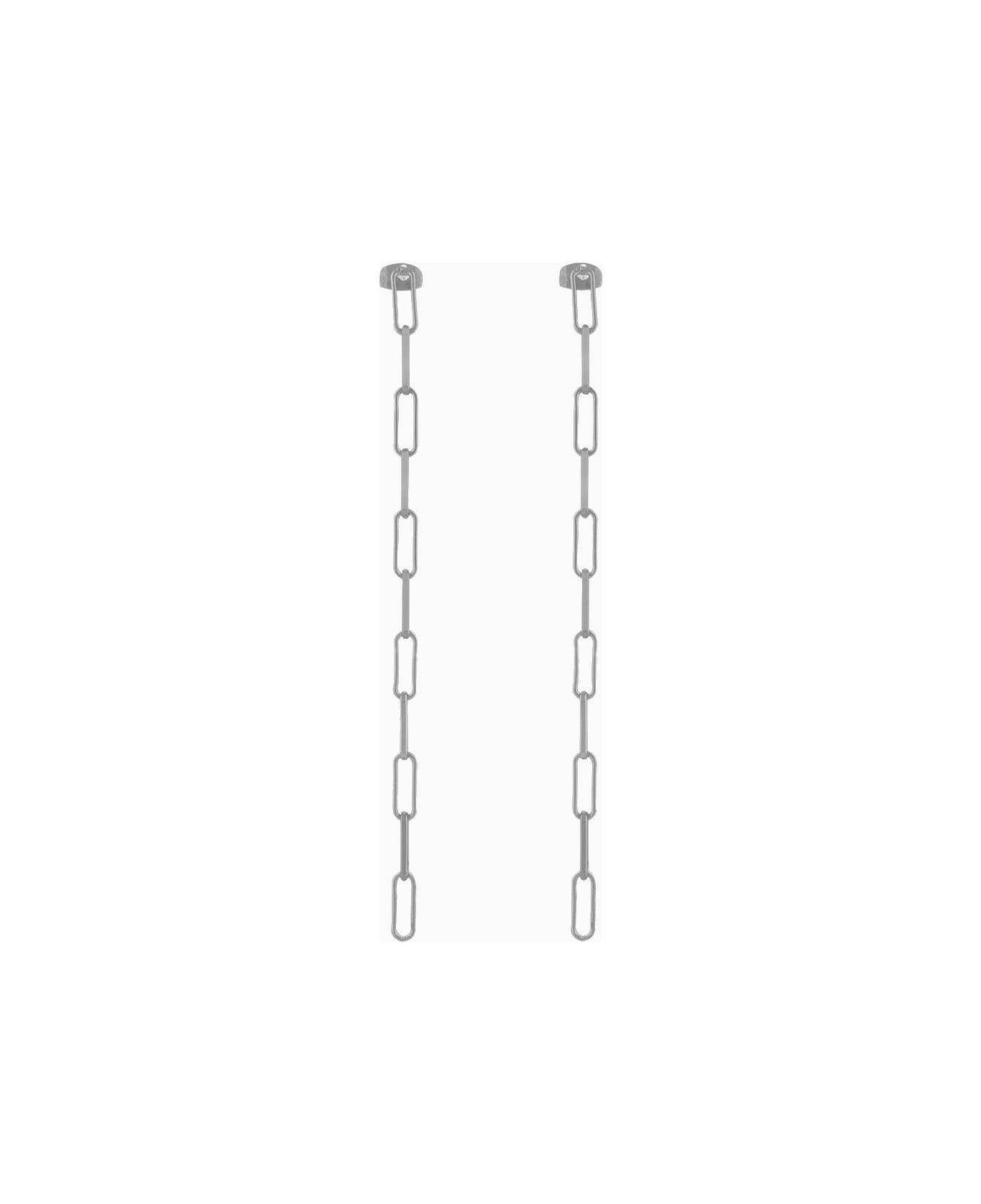 Federica Tosi Earring Line Bolt Silver - SILVER