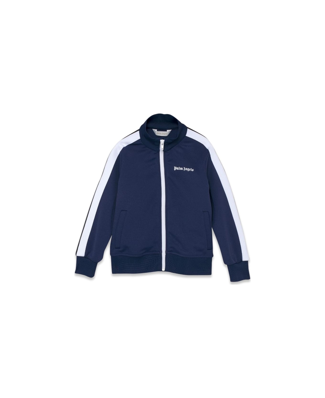 Palm Angels Giacca Sportiva Con Logo - BLUE
