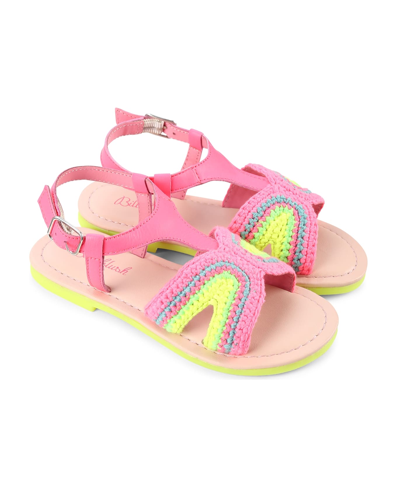 Billieblush Fuchsia Sandals For Girl - Fuchsia