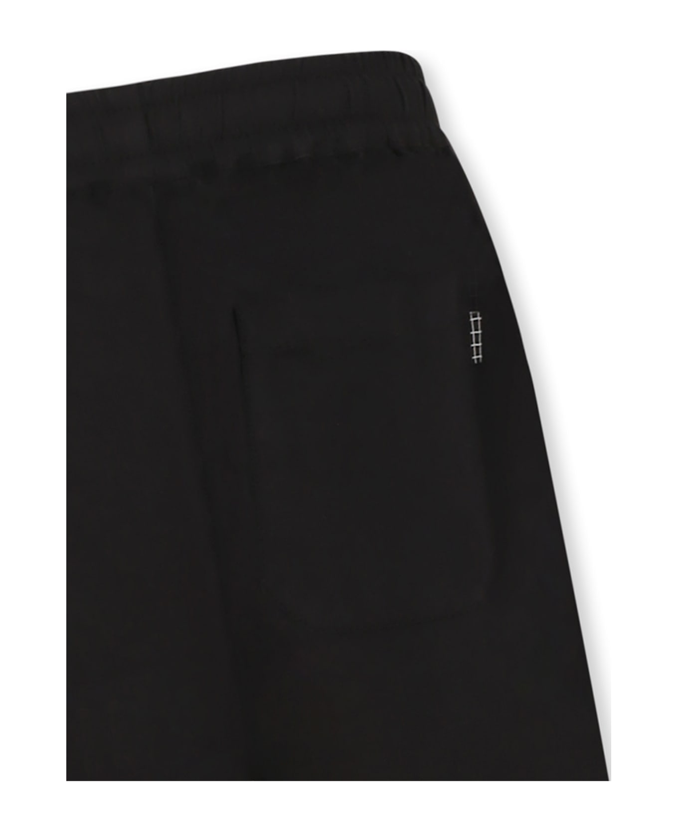 Molo Black Trousers For Boy - Black