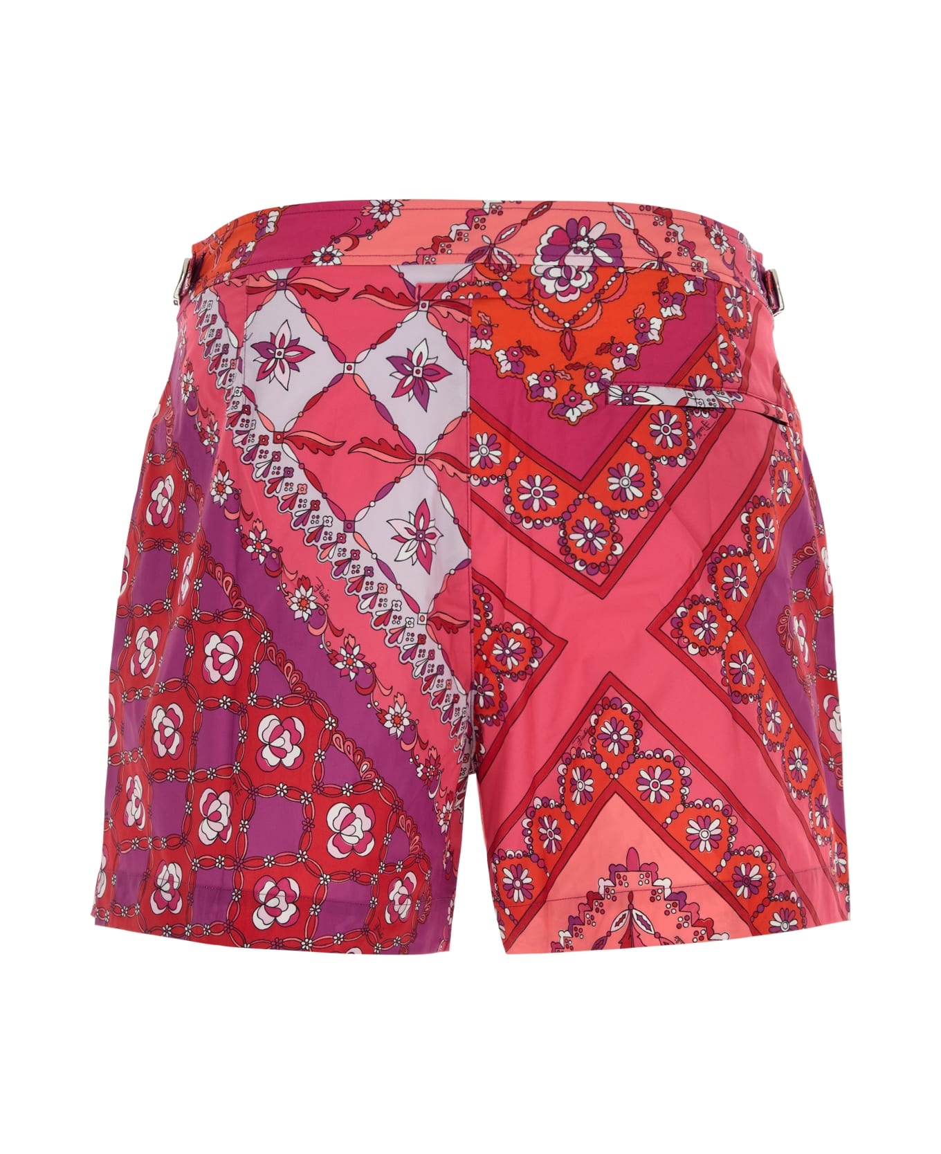 Pucci Swimtrunks - Nylon Toile - CORALLOFUXIA