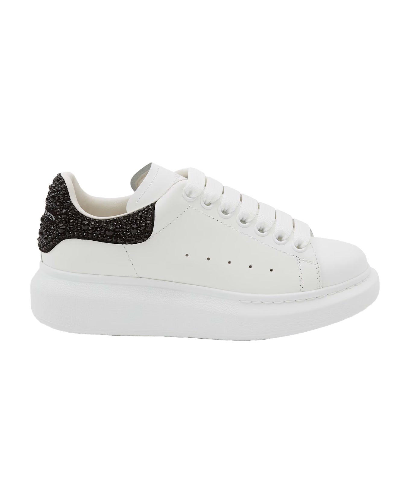 Alexander McQueen Sneakers - WHITE BLACK JET