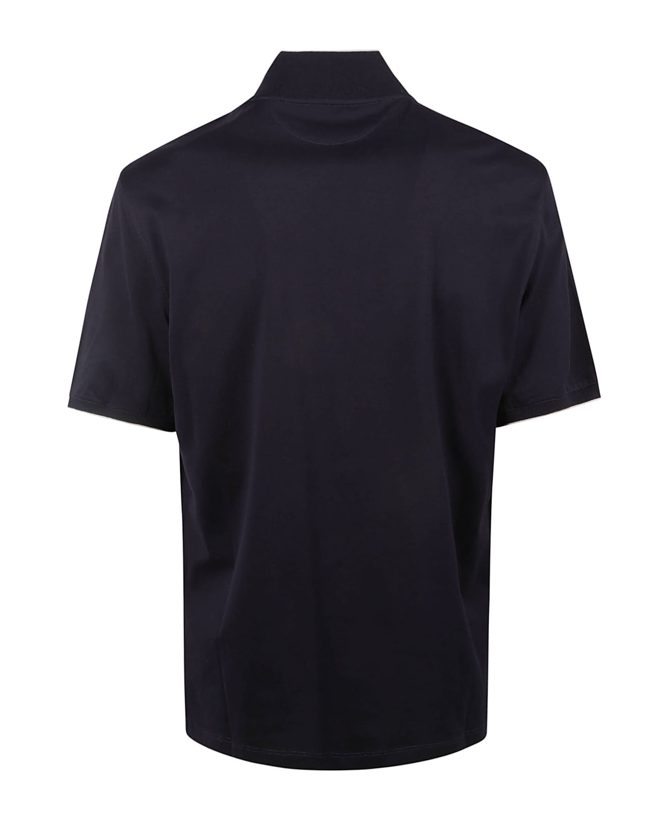 Brunello Cucinelli Chest Logo Regular Polo Shirt - Cobalt Pearl シャツ