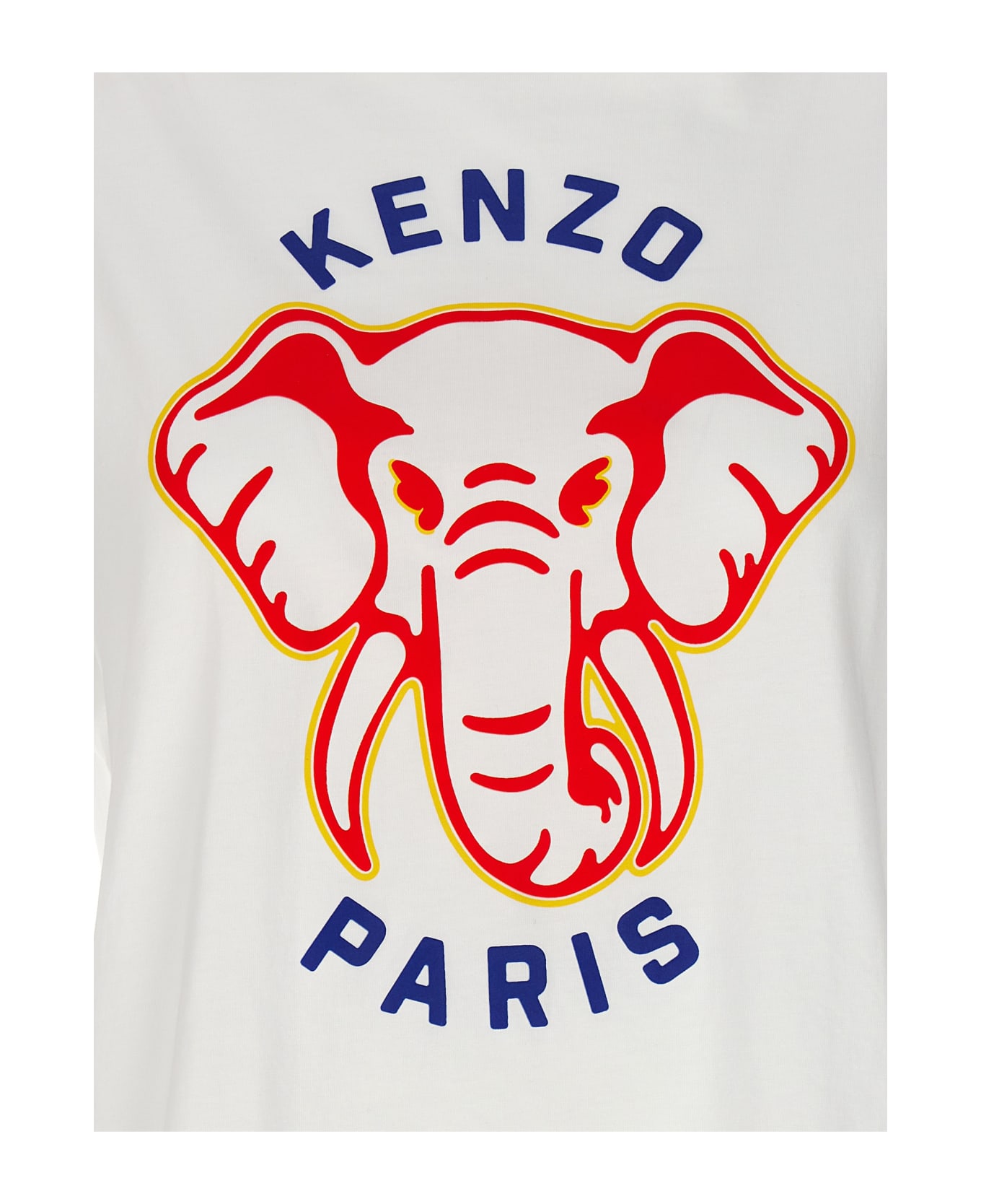 Kenzo Elephant T-shirt - OFF WHITE Tシャツ
