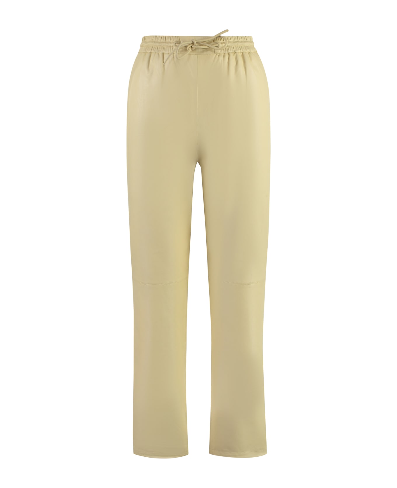 Yves Salomon Leather Pants - Yellow