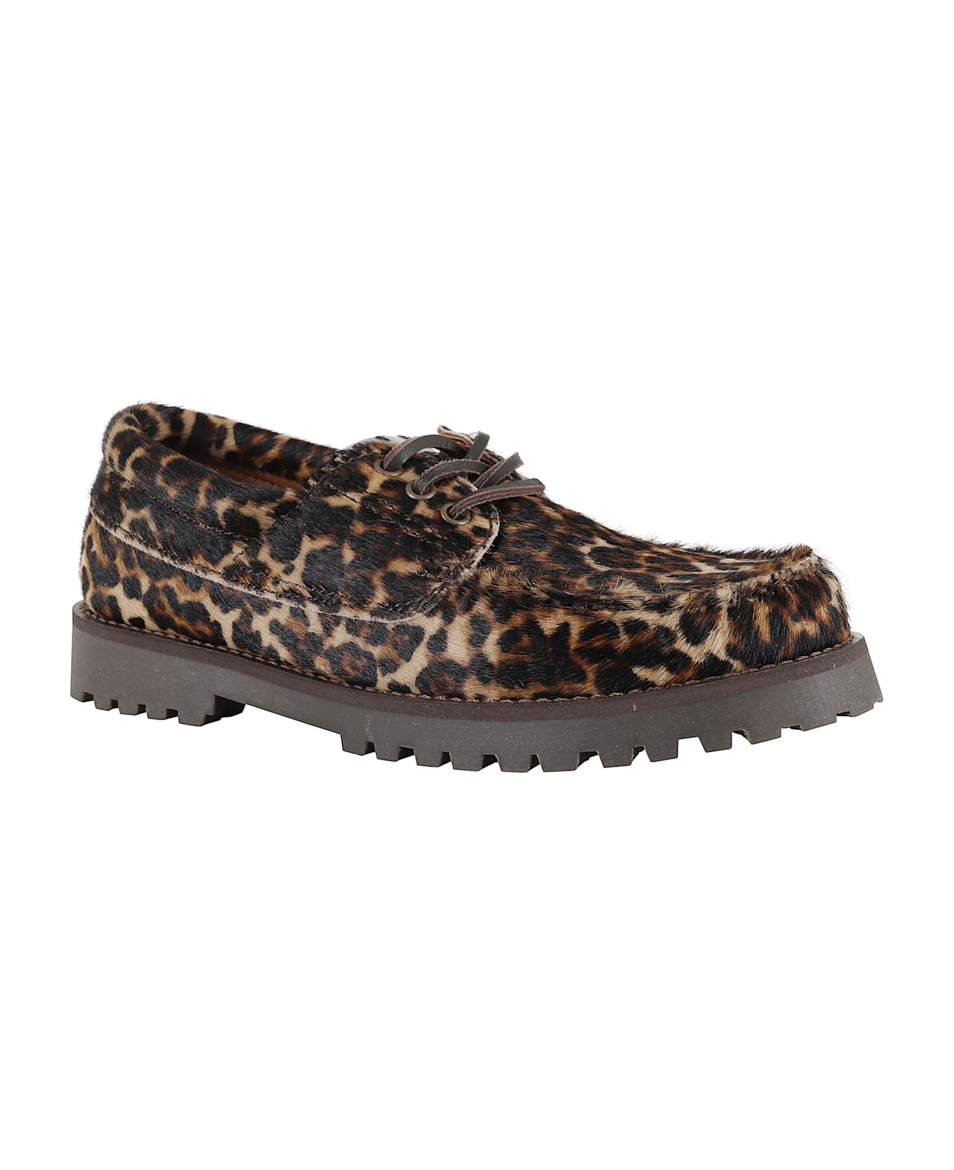 Copenhagen Hairy Leather Shoes - Leo Multi