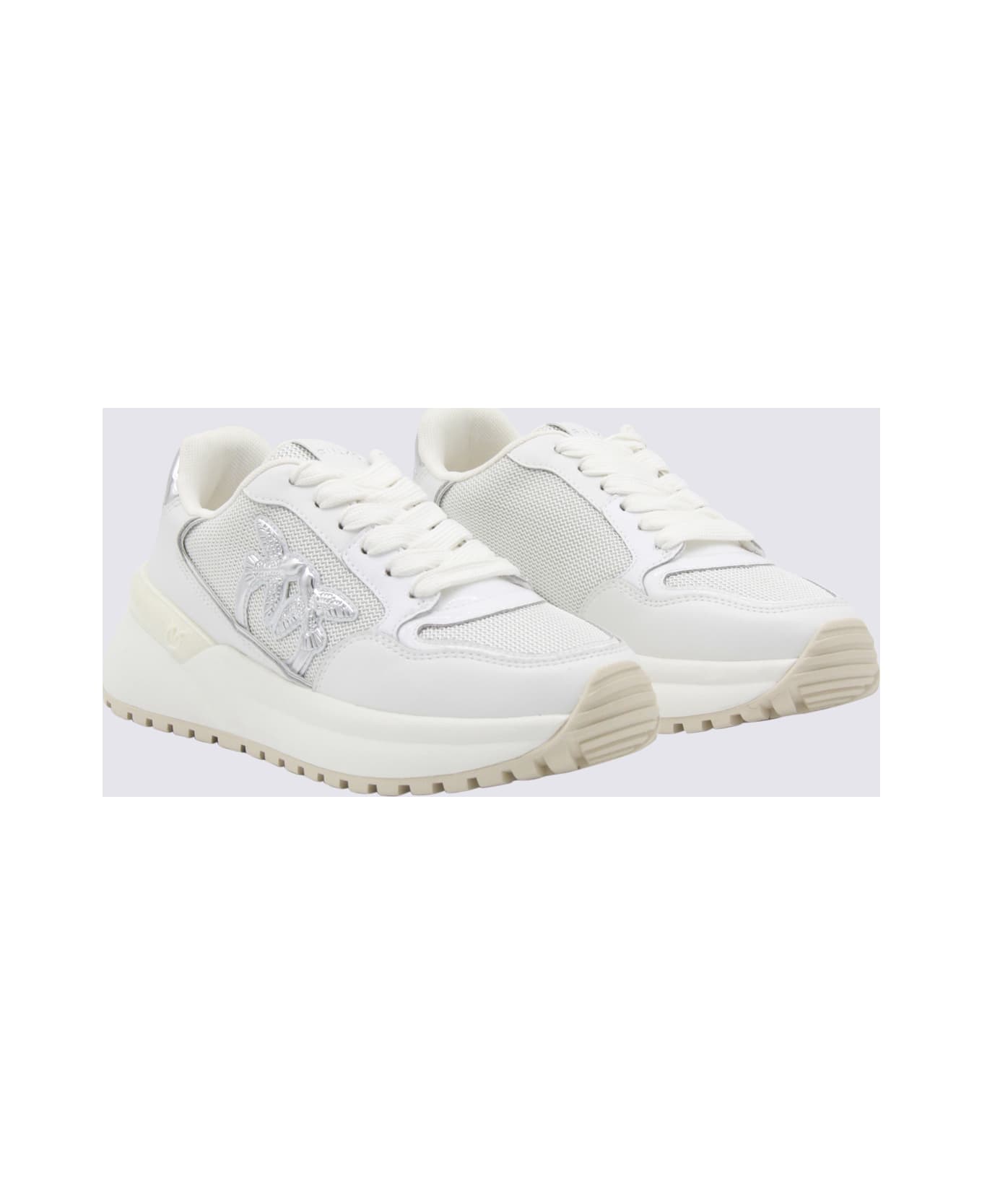 Pinko White Sneakers - White