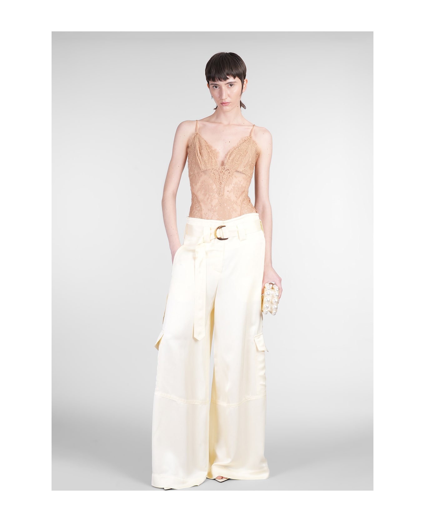 Zimmermann Body In Taupe Polyamide - taupe