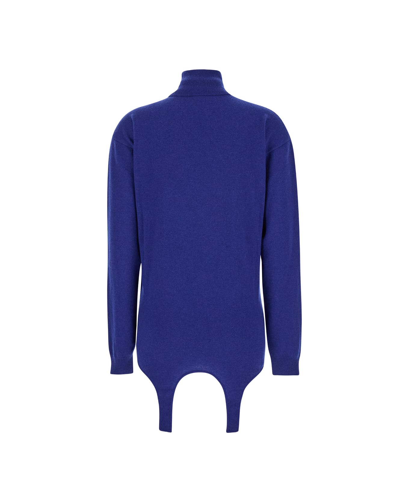 Saint Laurent Electric Blue Cashmere Sweater - Blue