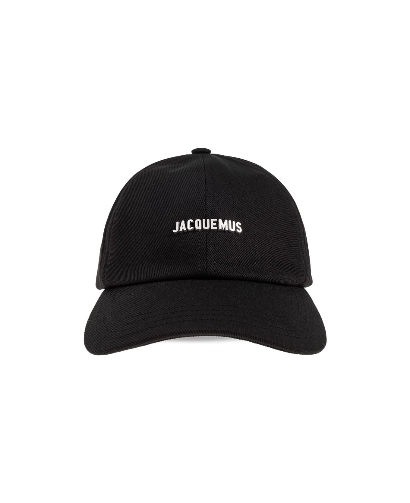 Jacquemus Cotton Baseball Cap - Black