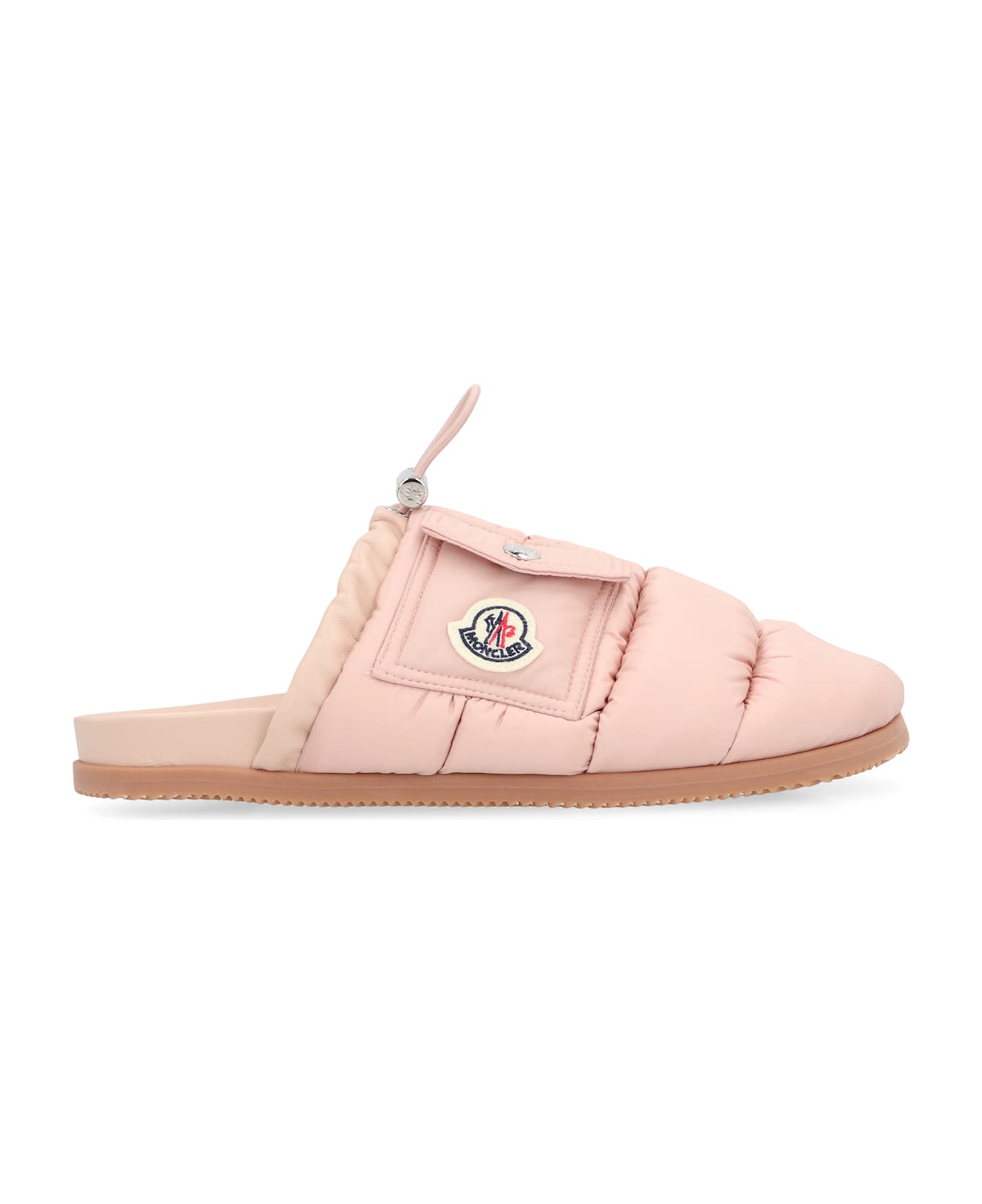 Moncler Mon Pocket Mules - Pink