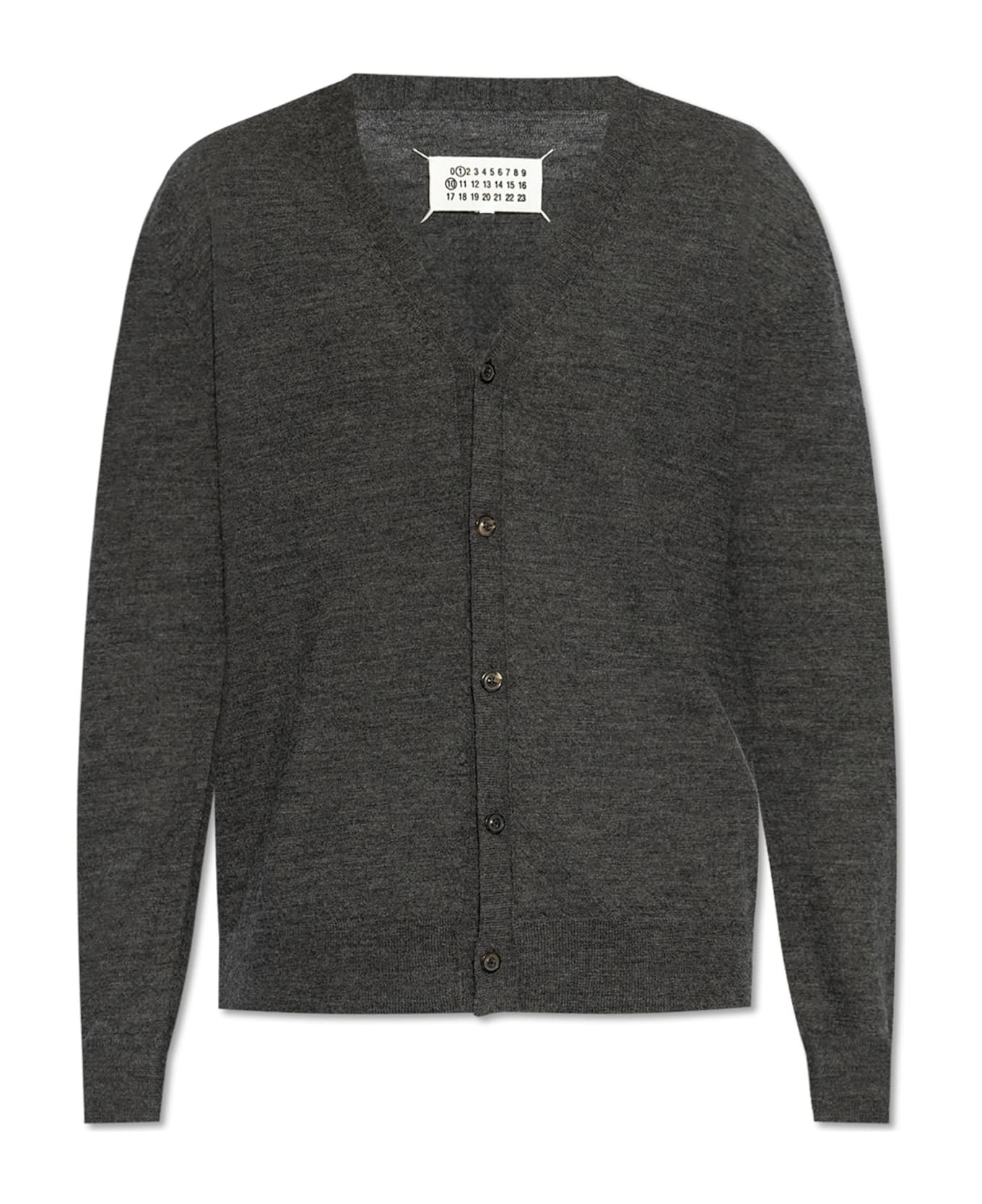 Maison Margiela Wool Cardigan - GREY
