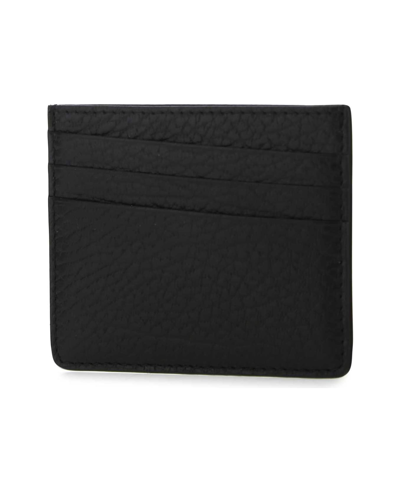Maison Margiela Black Leather Card Holder - T8013