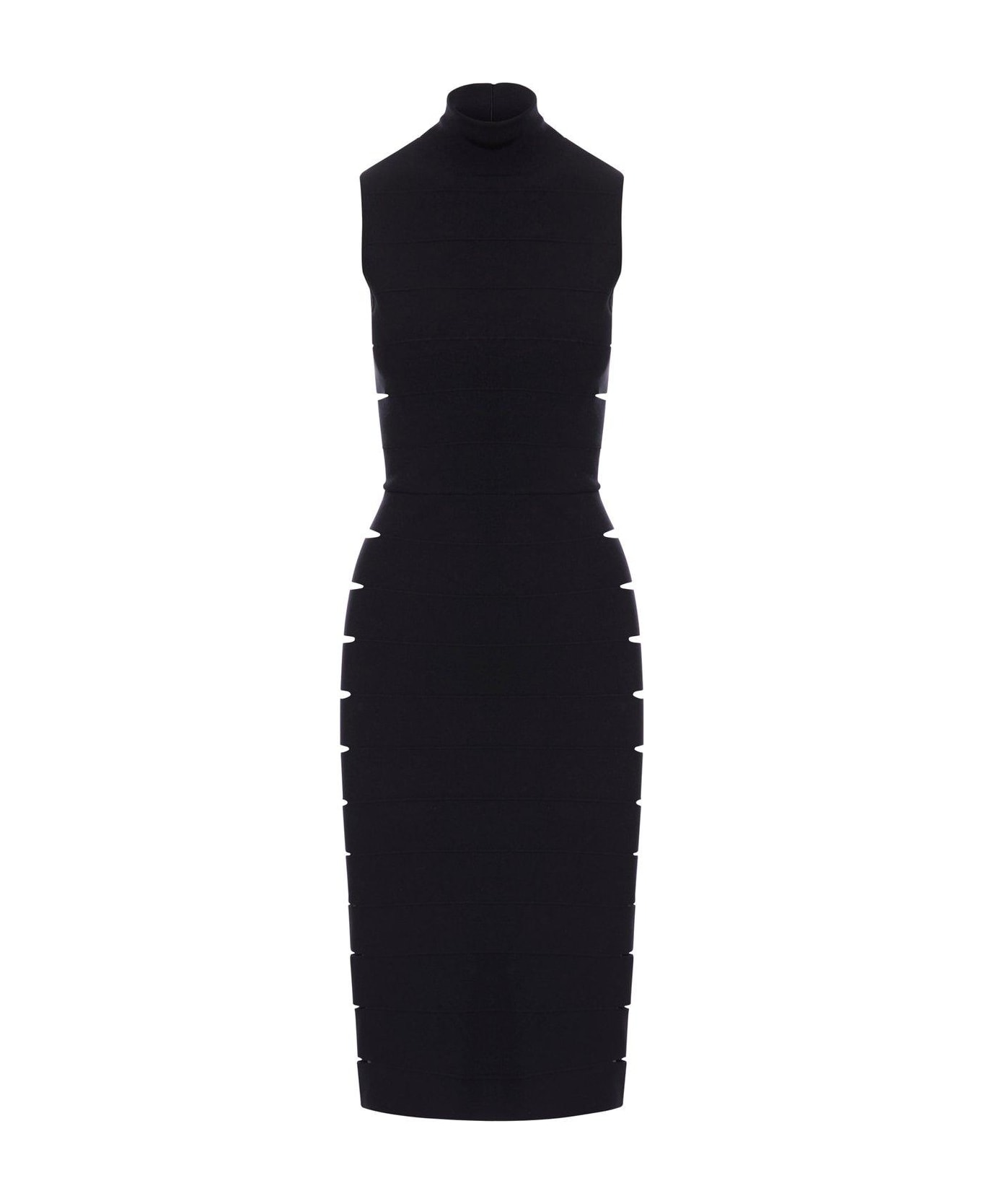 Alaia Band Knitted Dress - Noir Alaia