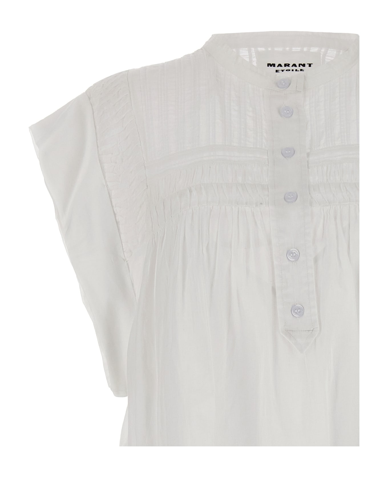 Marant Étoile Leazali' Midi Dress - White