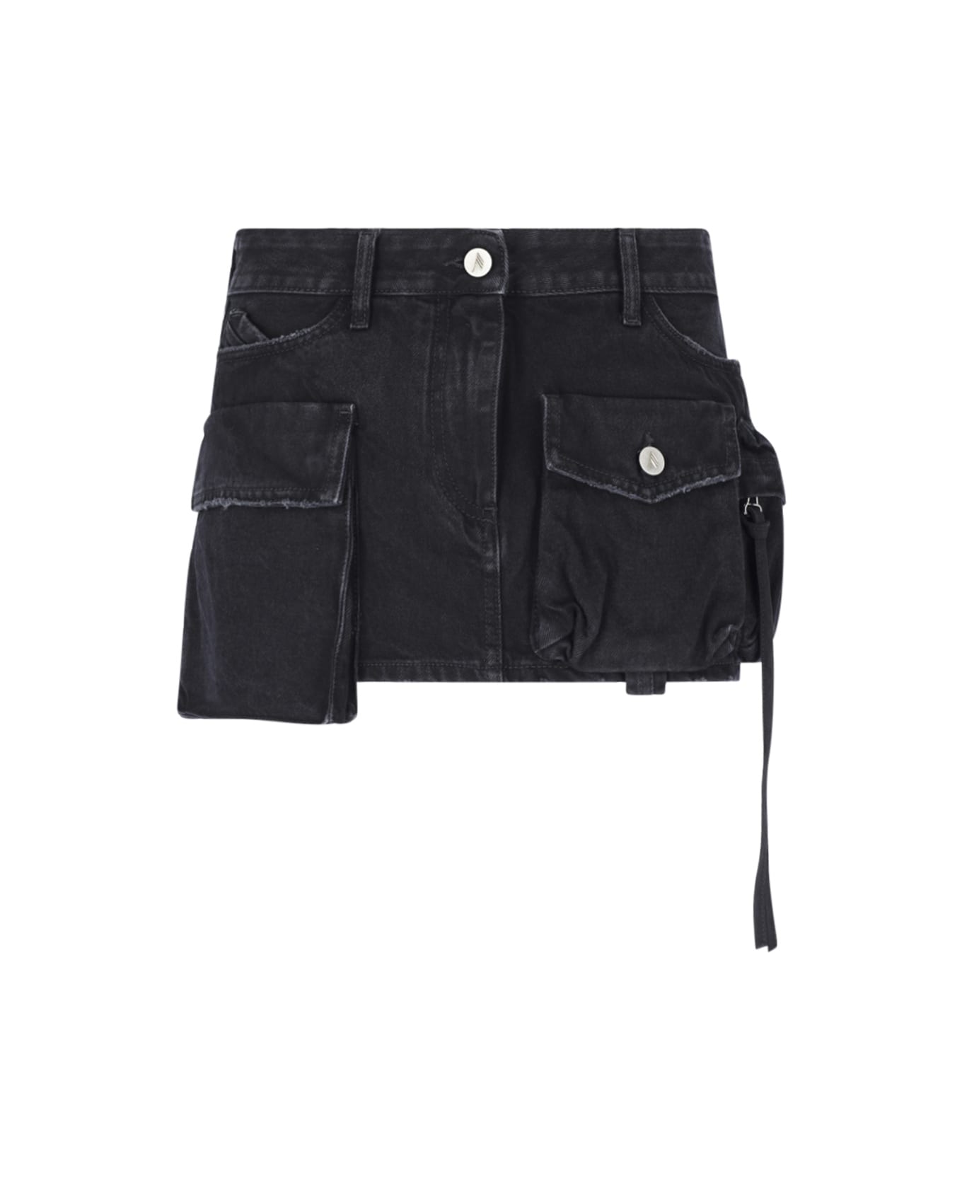 The Attico 'fay' Mini Skirt - Black スカート
