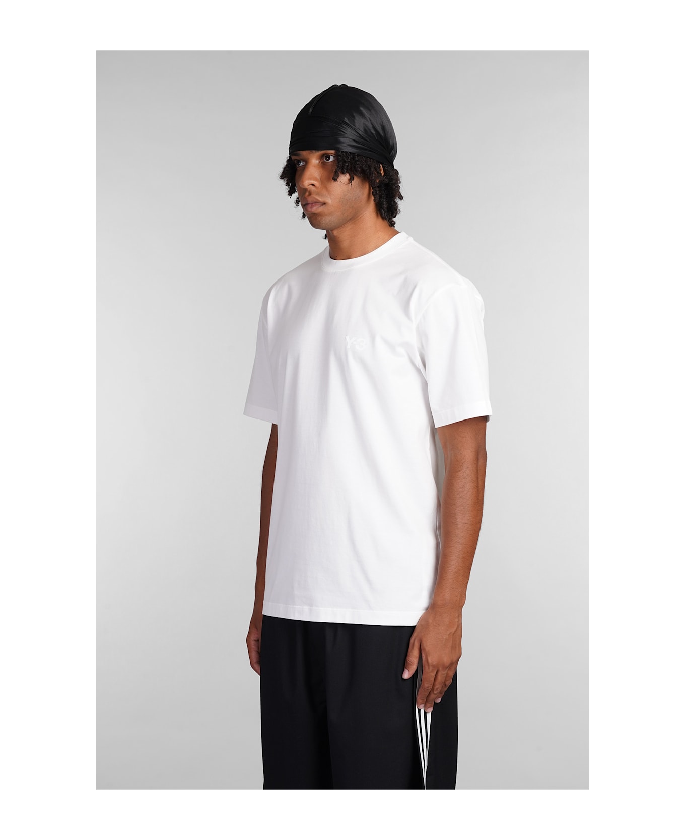 Y-3 T-shirt In White Cotton - Core White