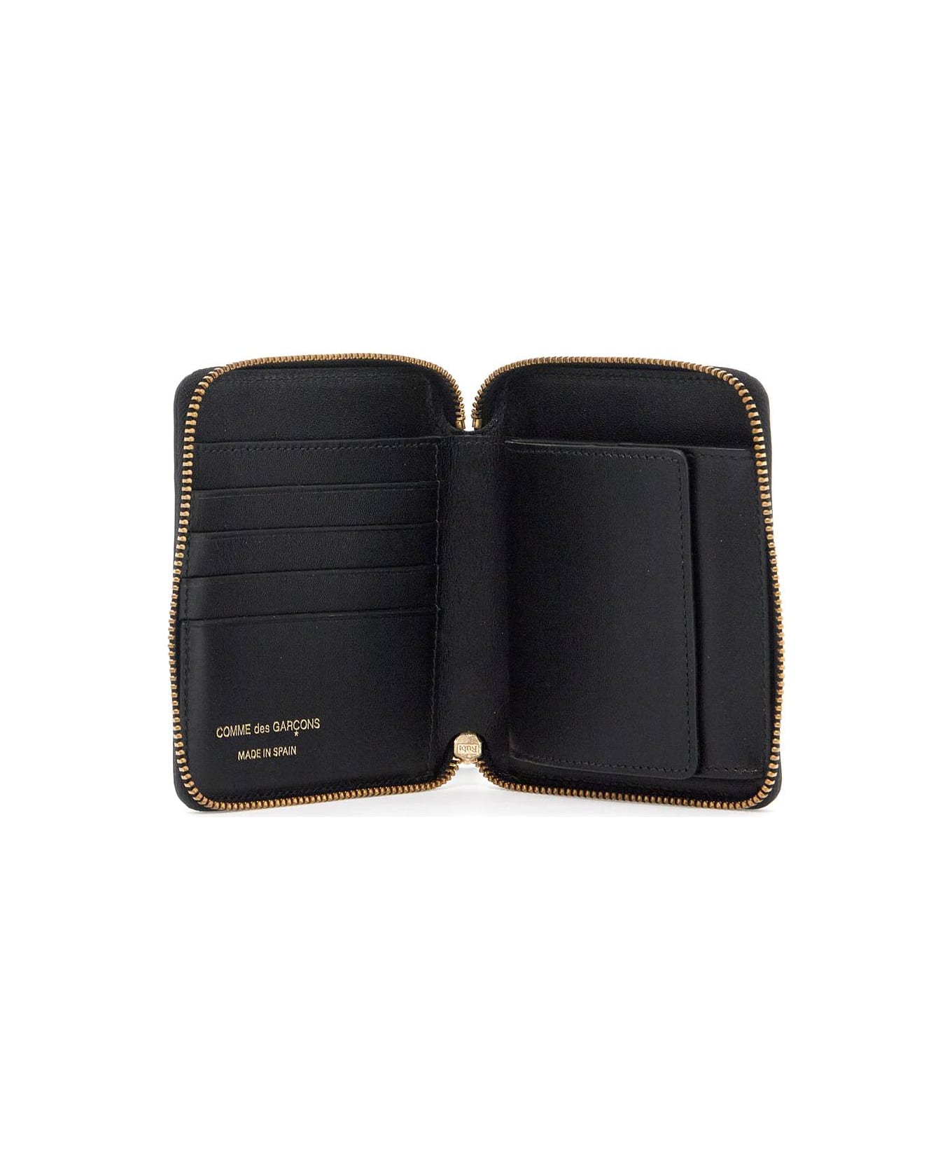 Comme des Garçons Wallet Zip-aournd Wallet - BLACK (Black)