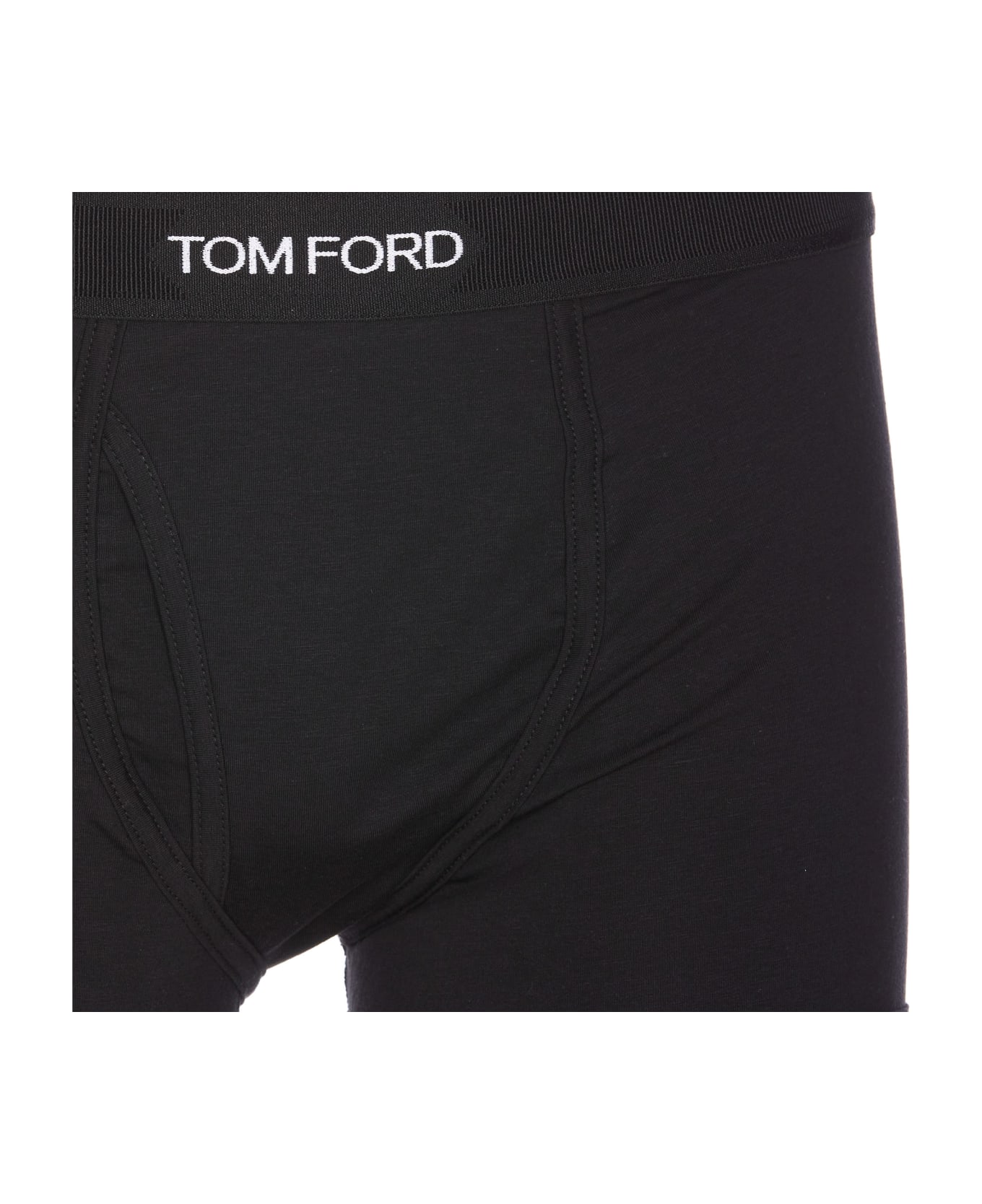 Tom Ford Logo Boxer - Black