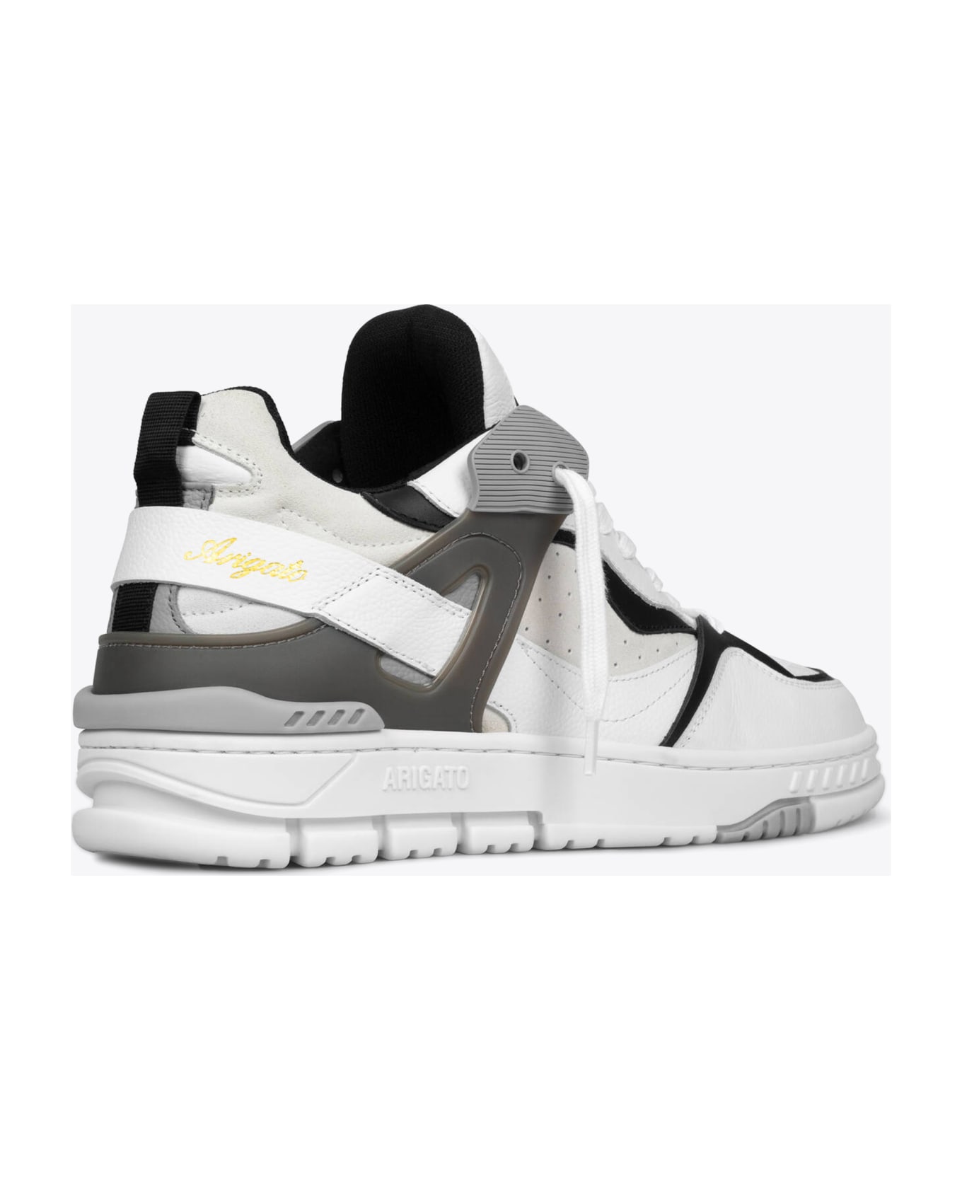 Axel Arigato Astro Sneaker White and black leather 90s style low sneaker - Astro Sneaker - Bianco/nero