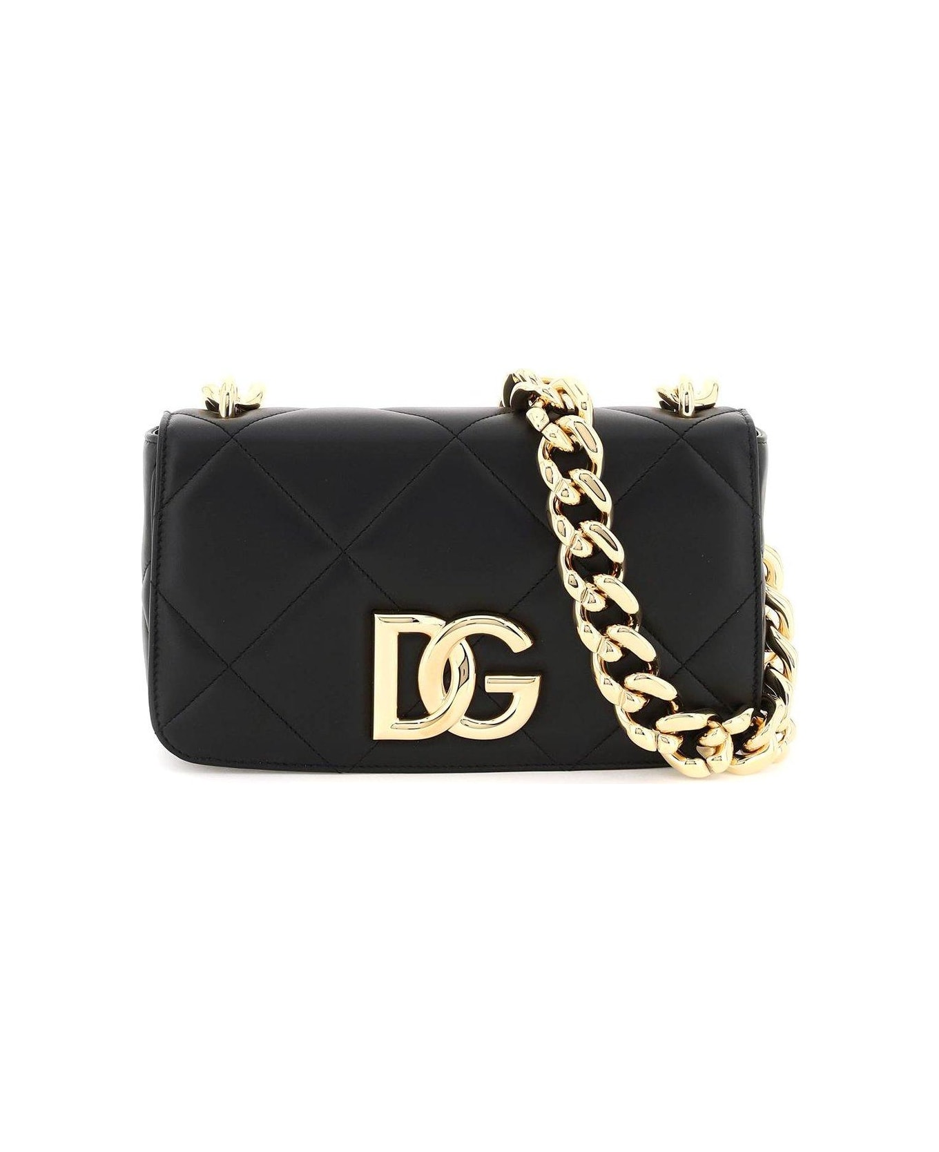 Dolce & Gabbana Quilted  Shoulder Bag | italist, ALWAYS LIKE A SALE