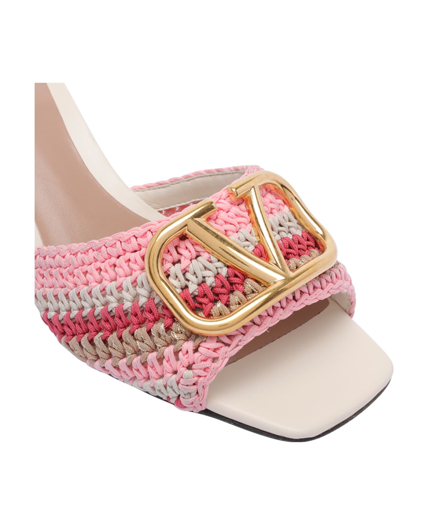 Crochet Vlogo Signature Slide Sandals
