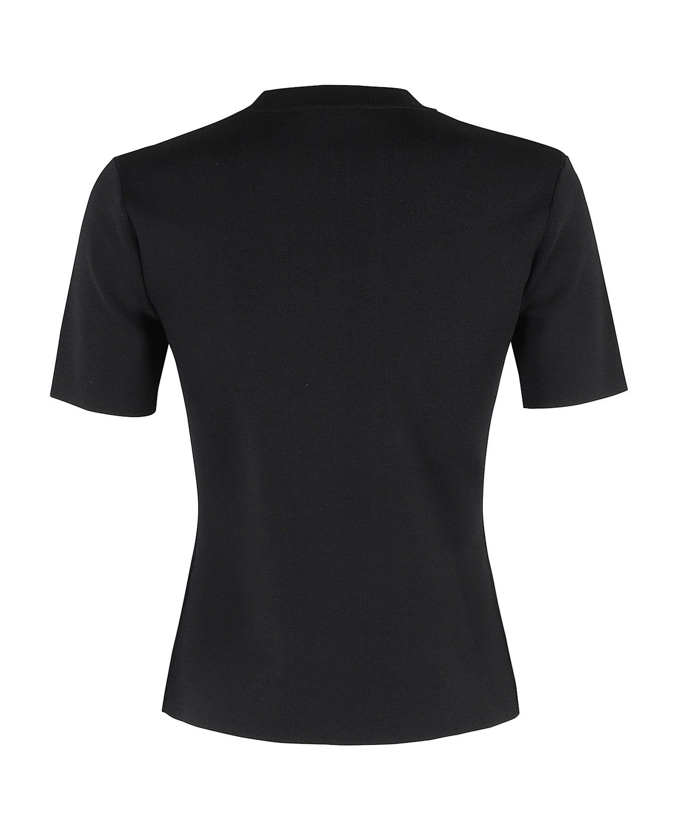 Max Mara 'segale' Viscose Blend T-shirt - Nero
