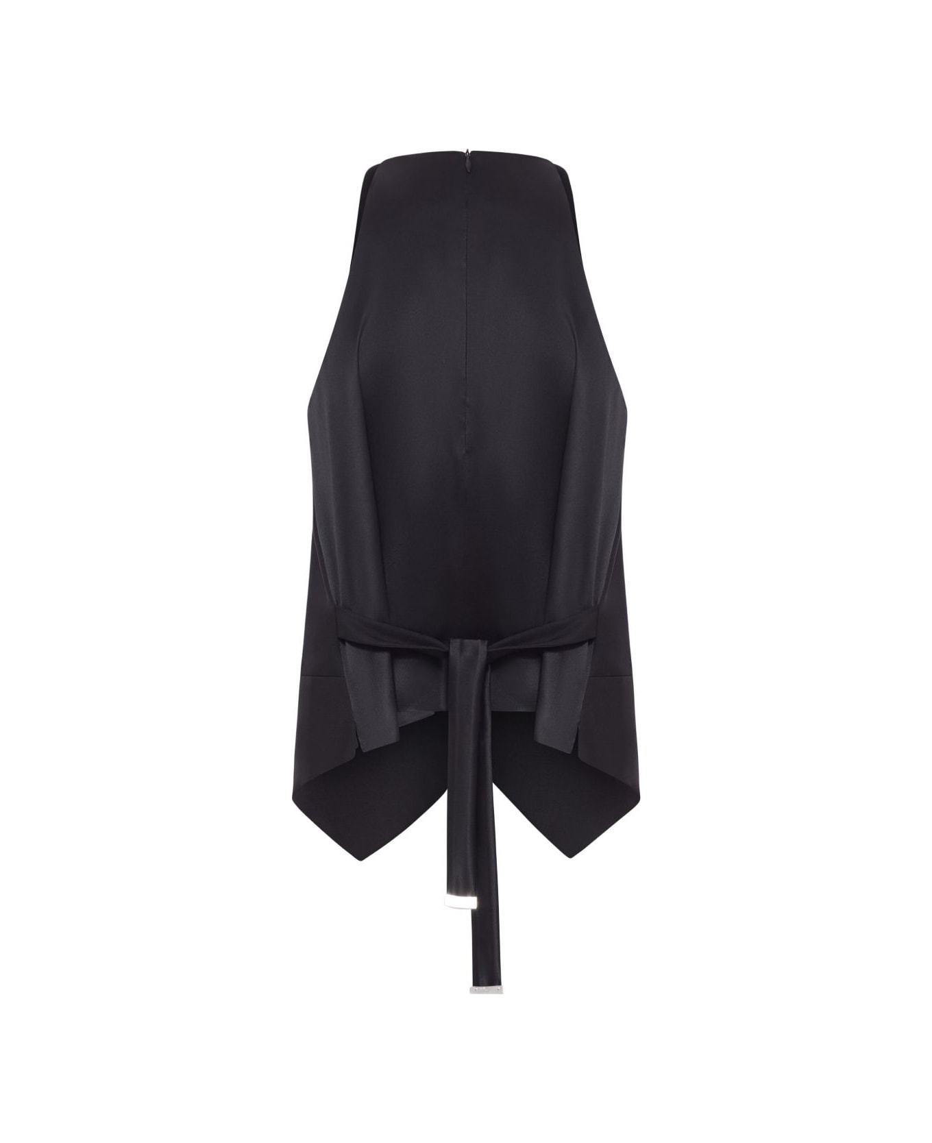 Max Mara Pianoforte Max Mara Wrap Vest - Black