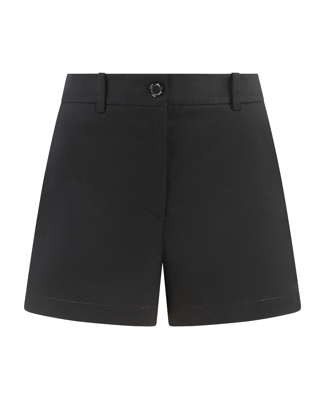 Parosh Celebrity Cotton Shorts - black