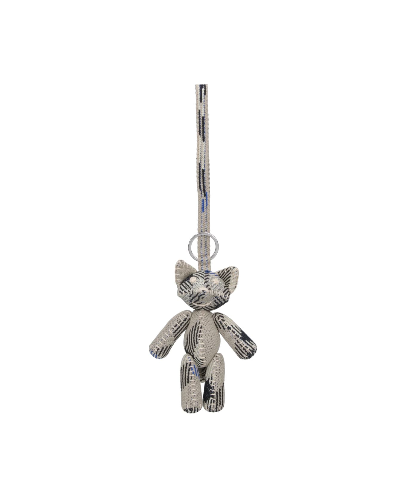 Burberry Fox Keyring Charm - Gray