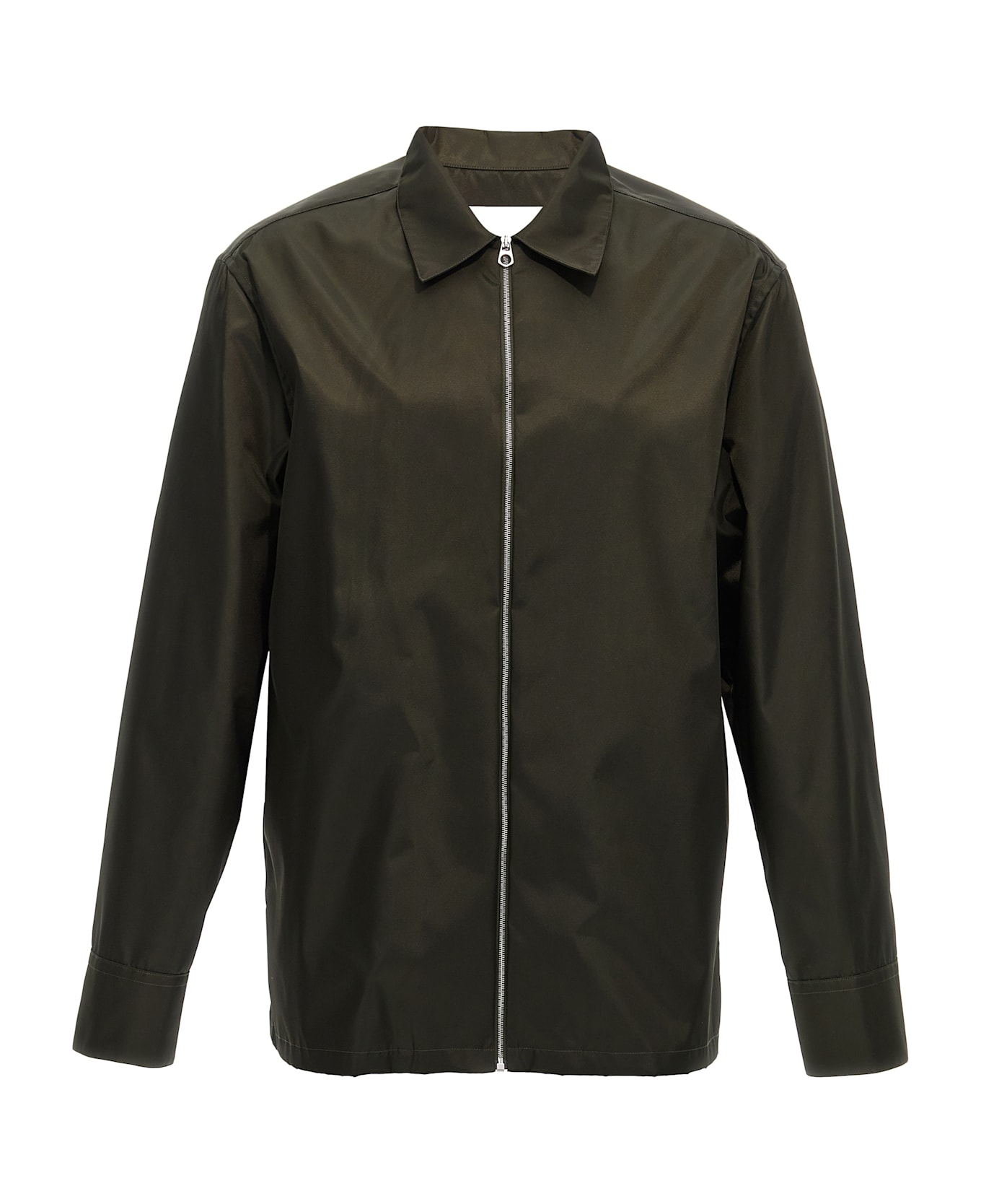 Jil Sander Zip Shirt - Green