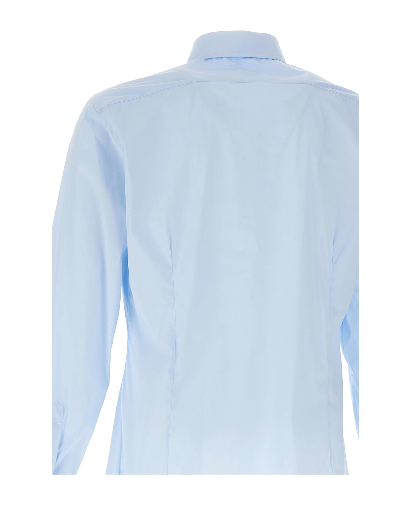 Barba Napoli Cotton Shirt - LIGHT BLUE シャツ