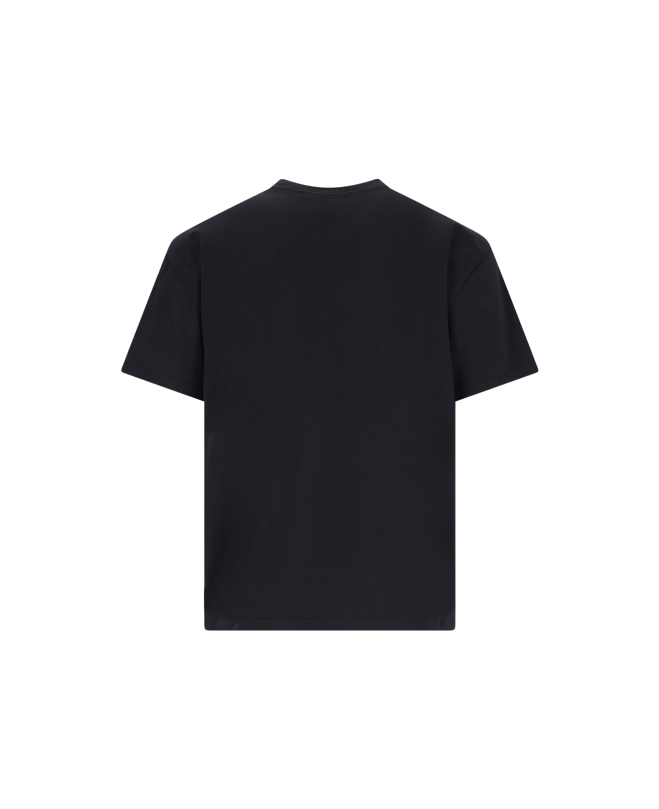 J.W. Anderson Crew-neck Logo T-shirt - Black  