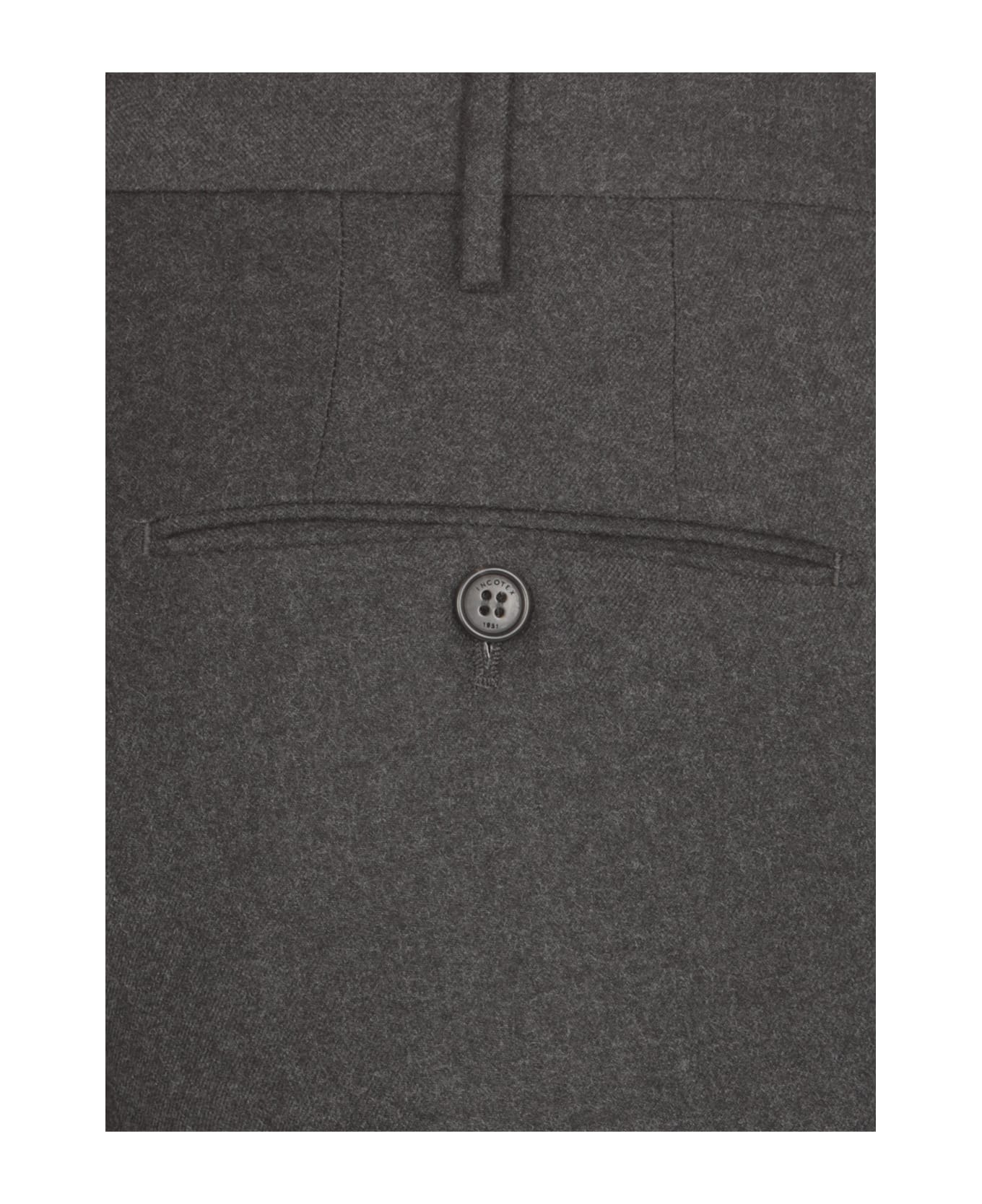 Incotex Wool Pants - Grey