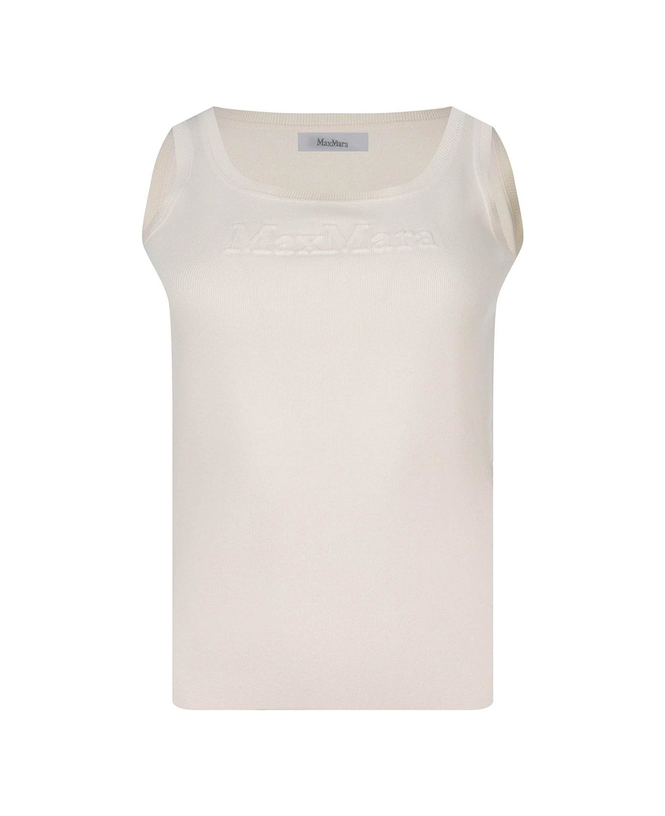 Max Mara Pentola Sleeveless Knitted Top - IVORY