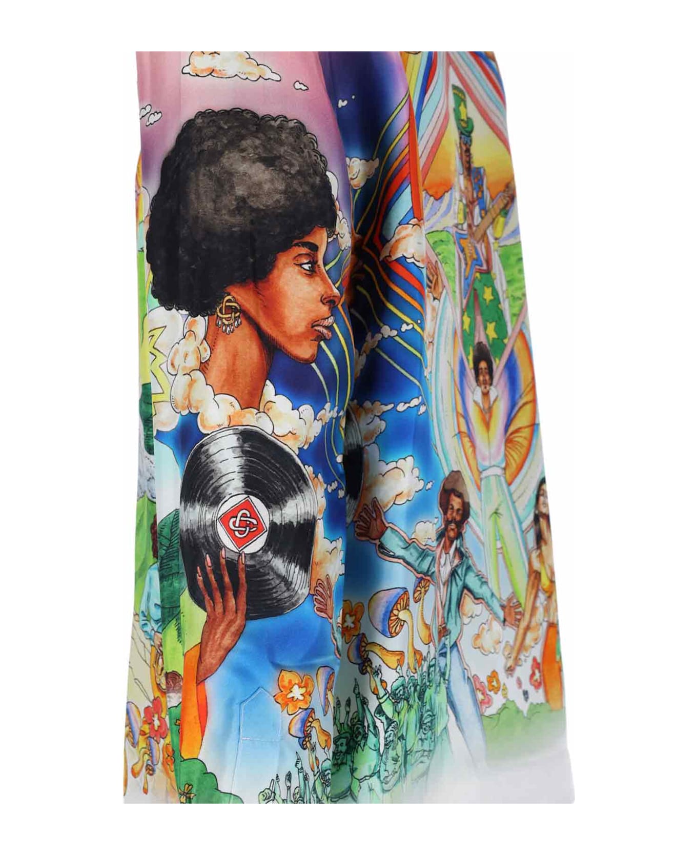 Casablanca 
la Musique
 Silk Shirt - Multicolor
